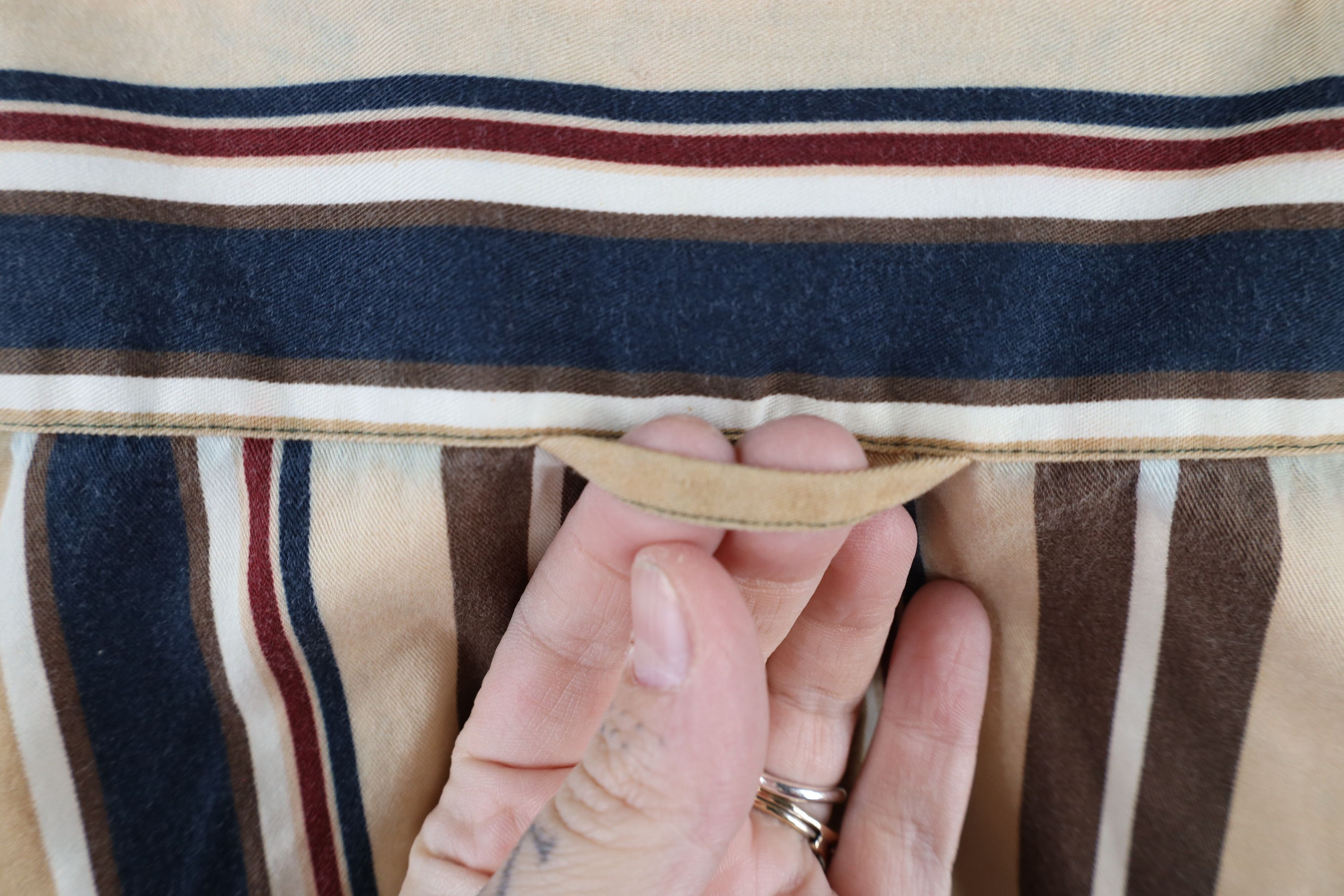 Vintage Vintage 90s Streetwear Striped Collared Button Down Shirt Size US XL / EU 56 / 4 - 13 Thumbnail
