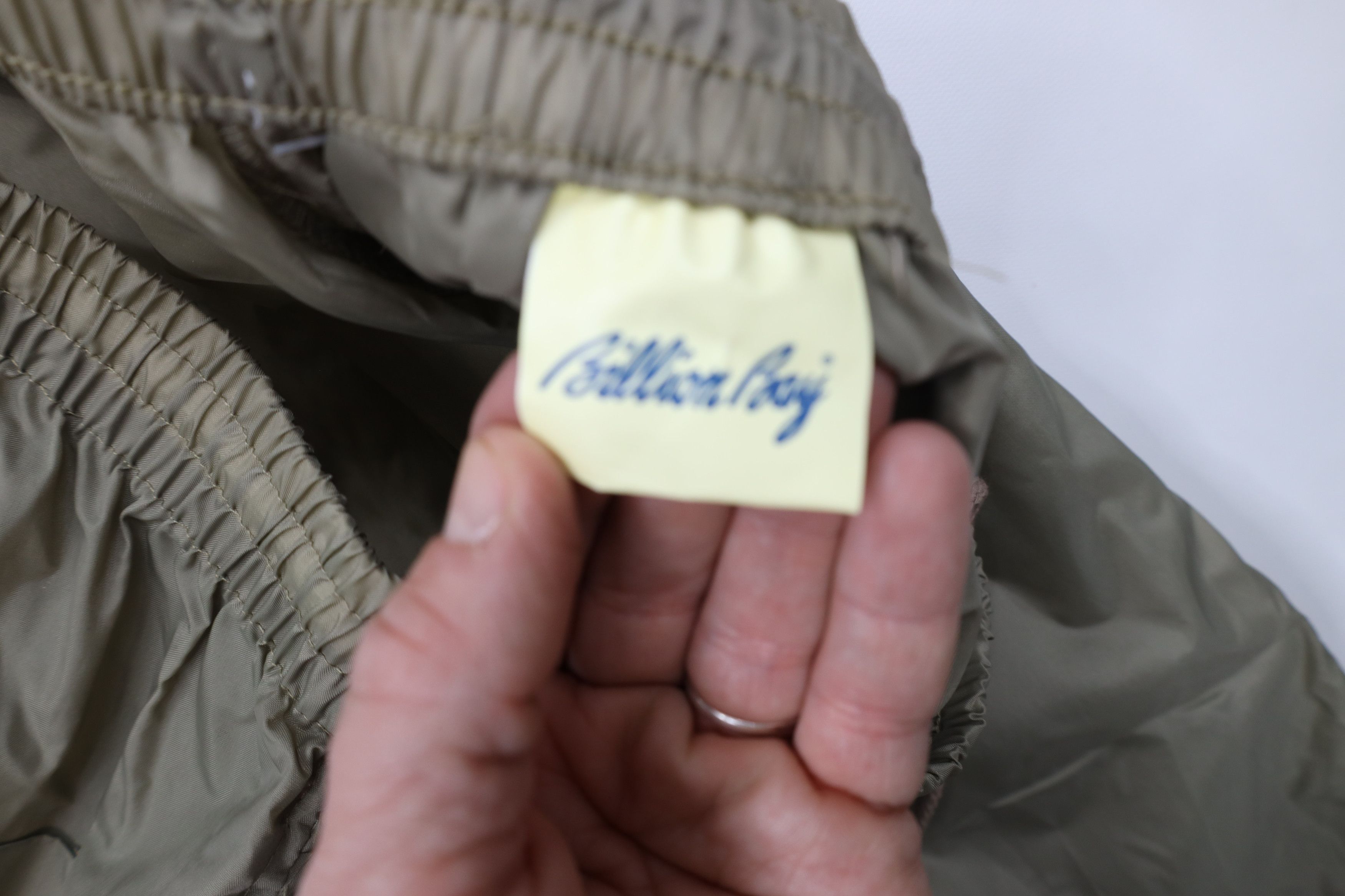Vintage Deadstock Vintage 90s Streetwear Windbreaker Joggers Pants Size US 36 / EU 52 - 11 Thumbnail