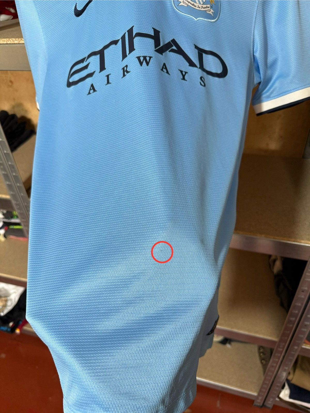 Nike × Vintage Nike Manchester City 2013 2014 Home Football Soccer Jersey Size US S / EU 44-46 / 1 - 9 Thumbnail