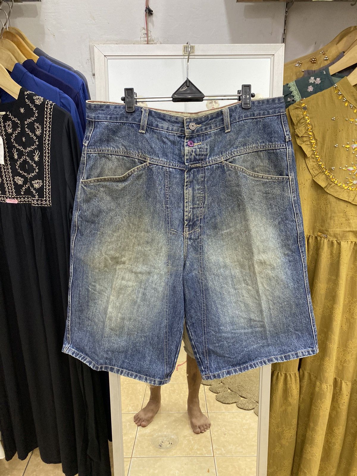 Marithe + Francois Girbaud MaritheFrancoisGirbaud Denim Short Size US 36 / EU 52 - 1 Thumbnail