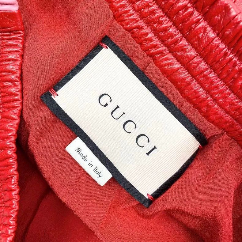 Gucci Gucci Bow red leather set Size S / US 4 / IT 40 - 5 Thumbnail