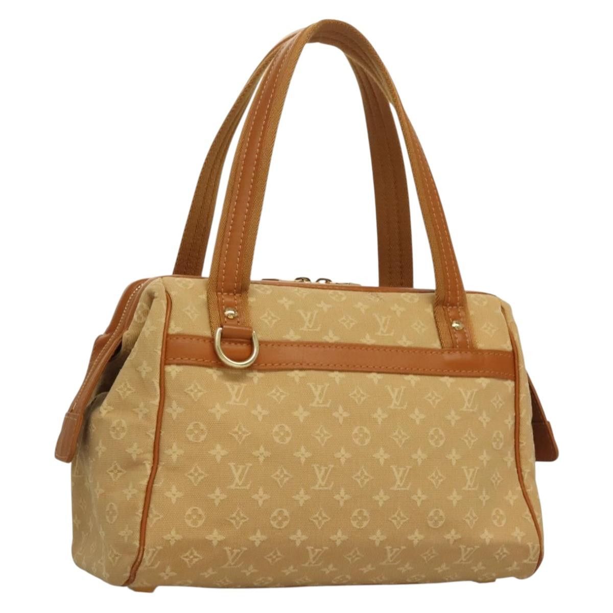 Louis Vuitton LOUIS VUITTON Monogram Mini Josephine PM Hand Bag Beige Size ONE SIZE - 1 Thumbnail