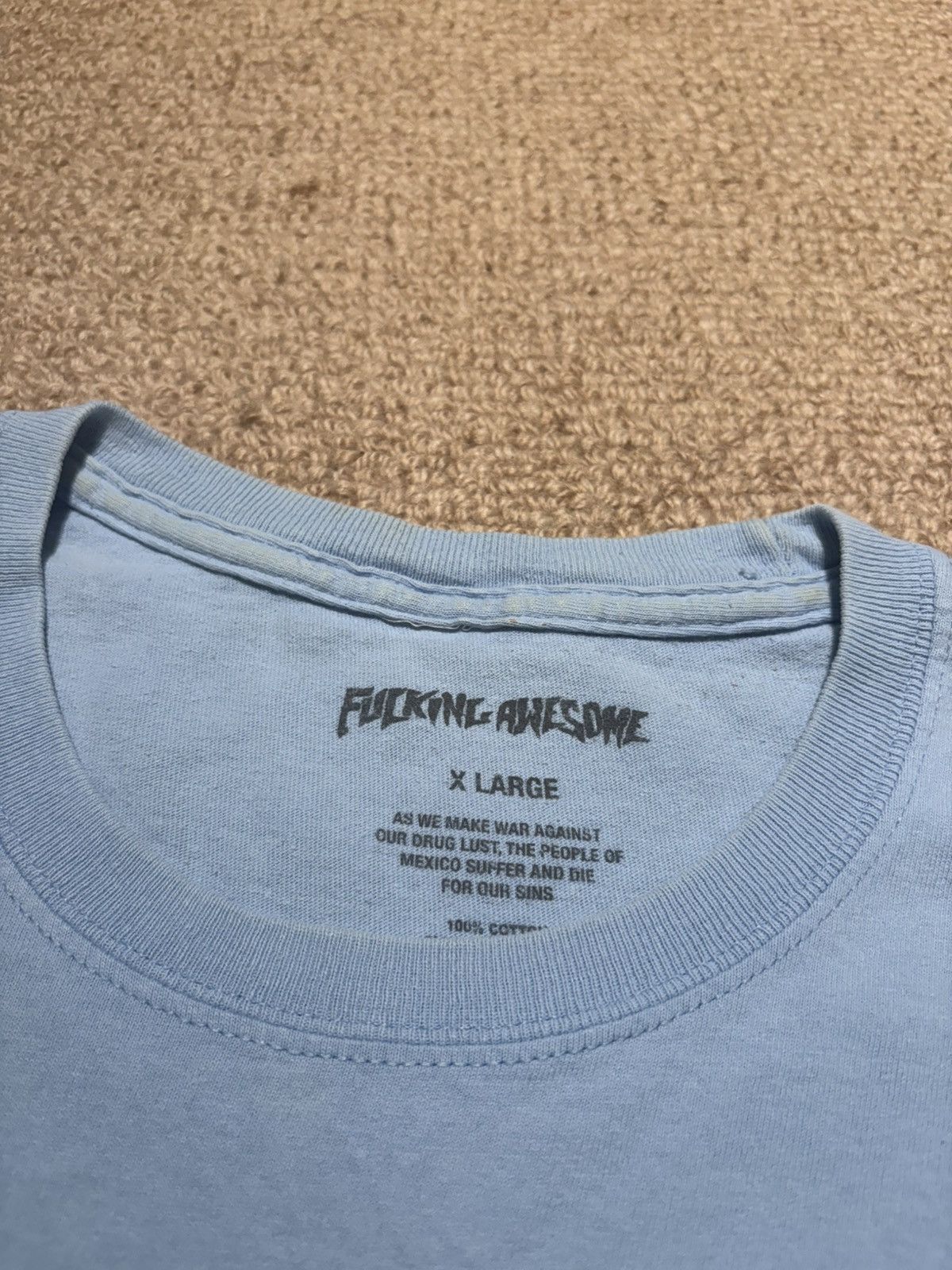 Fucking Awesome Fucking Awesome fucking up tee Size US XL / EU 56 / 4 - 3 Thumbnail