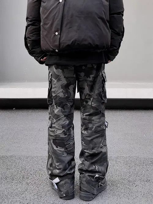 Japanese Brand Chiaki x Iriki Camouflage High Street Vintage Casual Jeans Size US 31 - 4 Thumbnail