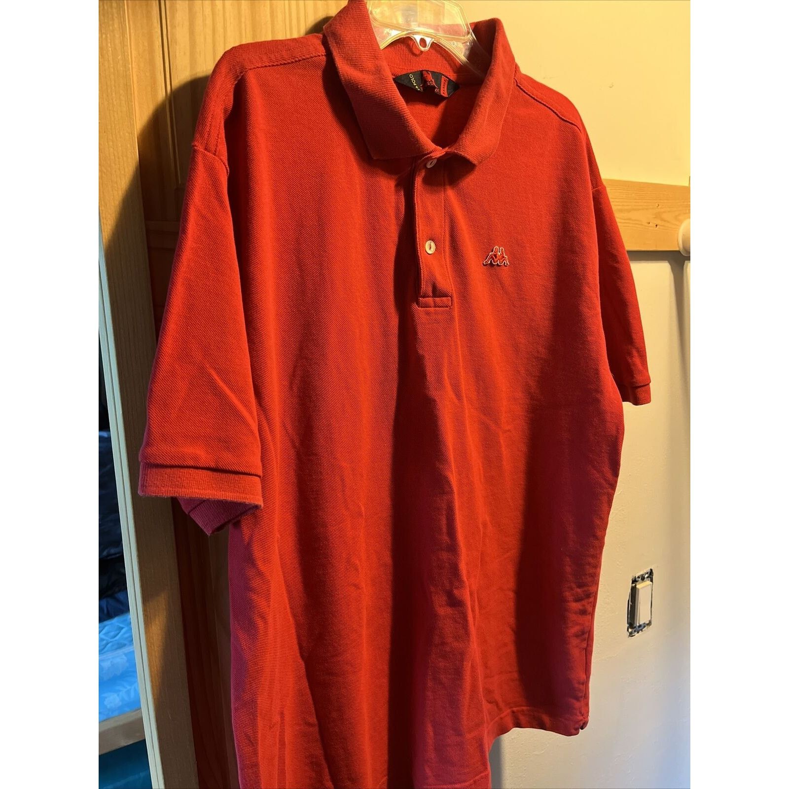 Kappa Robe Di Kappa LA POLO Men’s XL red SS cotton polo shirt Size US XL / EU 56 / 4 - 8 Thumbnail
