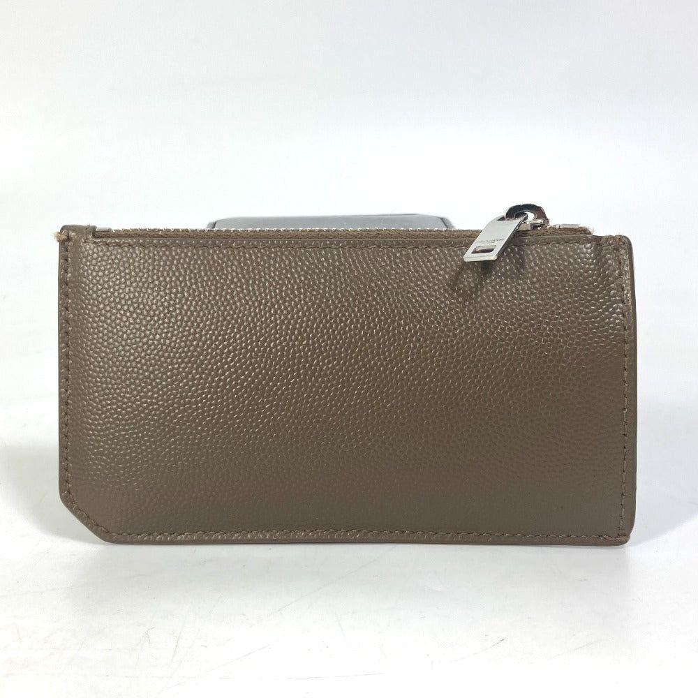Saint Laurent Paris Saint Laurent Paris 609362 Compact Wallet Fragment Case Change Purse Coin Leather Men Size ONE SIZE - 1 Thumbnail