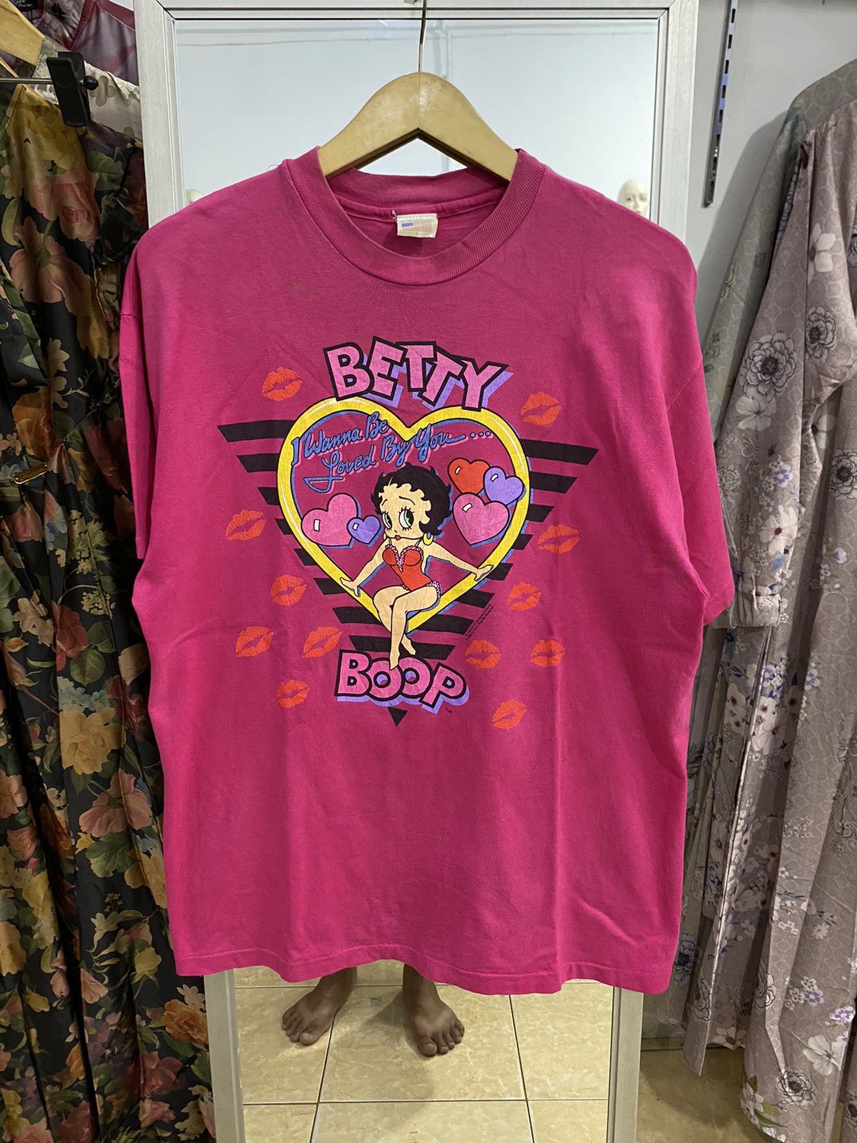 Vintage Vintage 1988 Betty Boop Tee Size US L / EU 52-54 / 3 - 1 Thumbnail