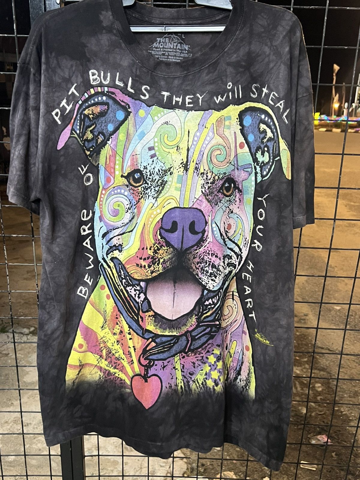 The Mountain × Vintage The mountain pit bulls they will steal Size US L / EU 52-54 / 3 - 1 Thumbnail