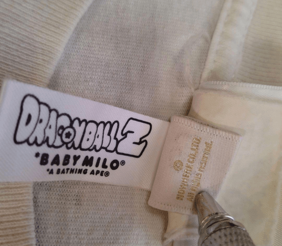 Bape Ape x Dragon Ball Z collaboration first model T-shirt Size US M / EU 48-50 / 2 - 11 Thumbnail