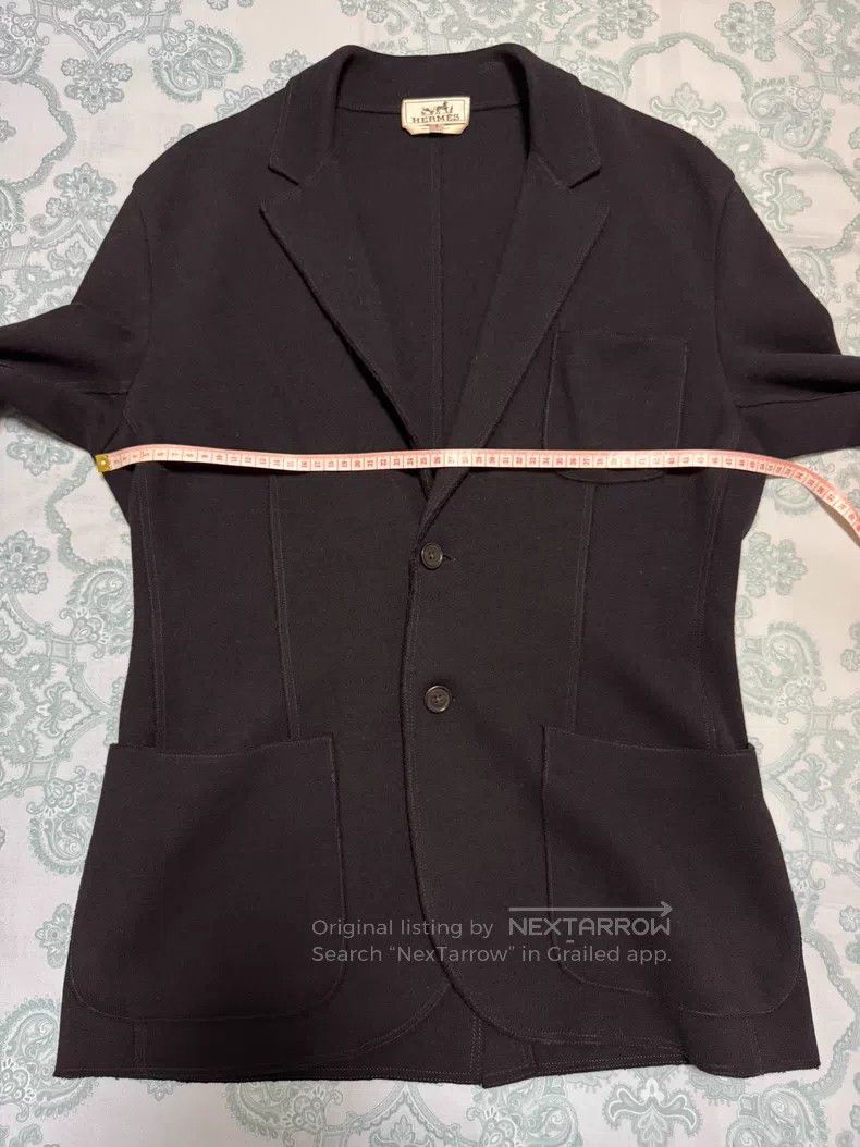 Hermes Hermes Cashmere Casual Jacket, 10% Cashmere + 90% Wool, Ca Size US S / EU 44-46 / 1 - 4 Thumbnail