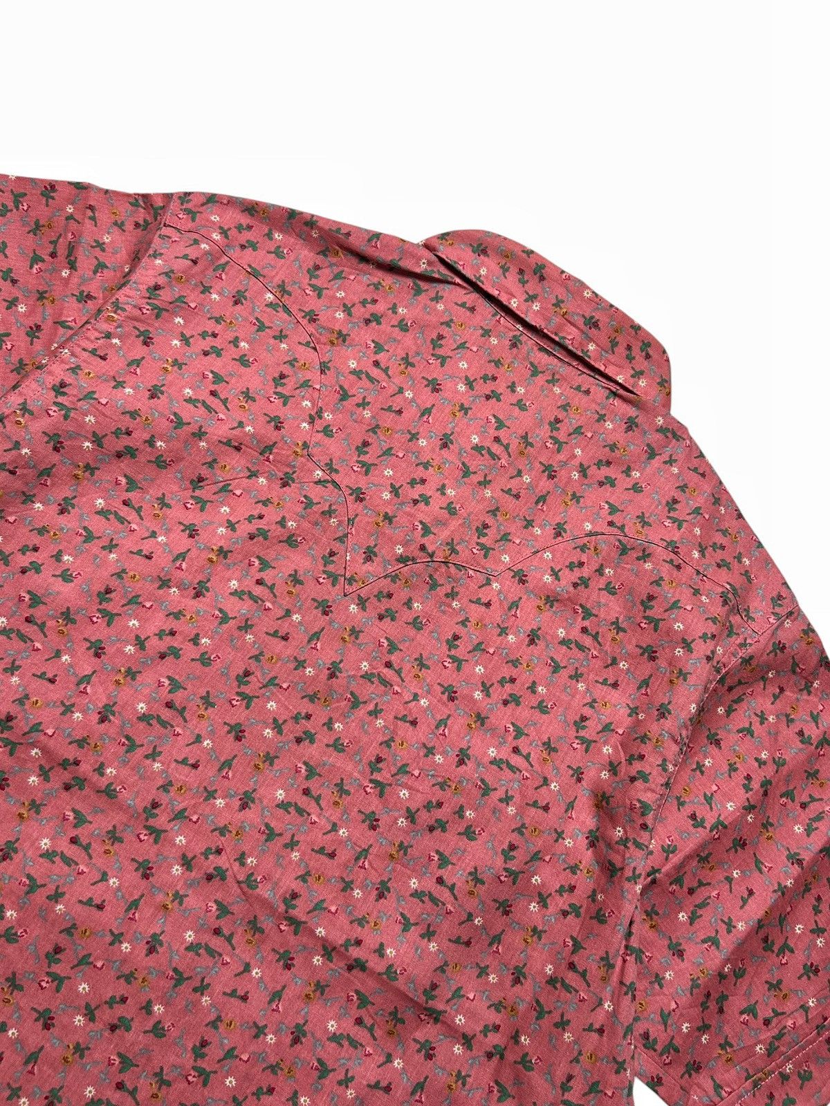 Rockmount Ranch Wear × Vintage Vintage Tru-West Rockmount Ranch Wear Shirt Mens Floral Size US M / EU 48-50 / 2 - 11 Thumbnail