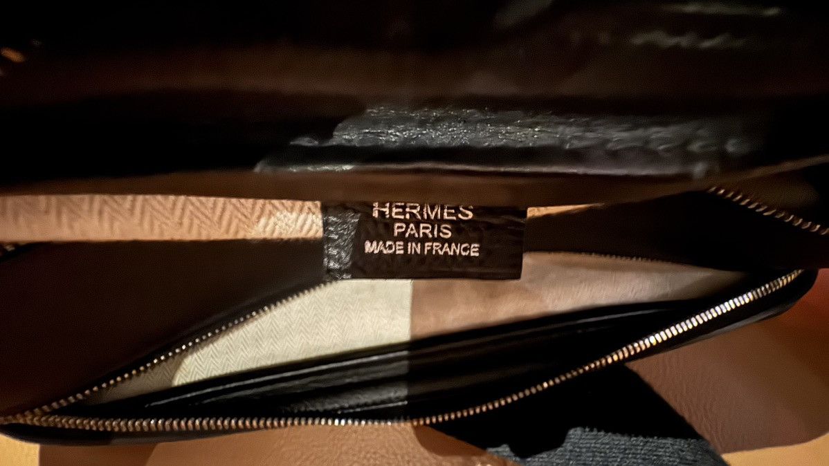 Hermes Hermes Habdo Reporter Black Shoulder Bag Size ONE SIZE - 18 Thumbnail