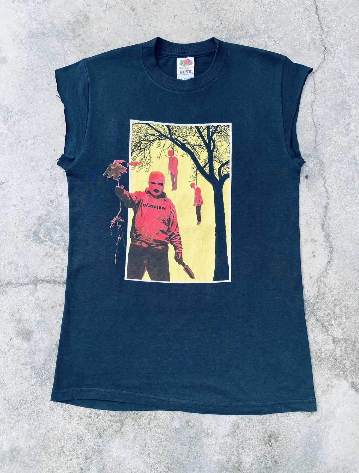 Band Tees Vintage 90s Glassjaw Post Hardcore Distressed Tees Size US S / EU 44-46 / 1 - 1 Thumbnail