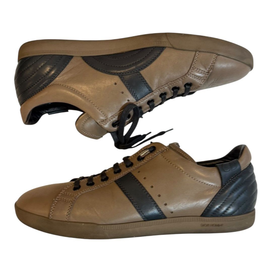 Dior Dior Homme Autumn 2005 by Hedi Slimane Calfskin Army Trainer Size US 8.5 / EU 41-42 - 3 Thumbnail