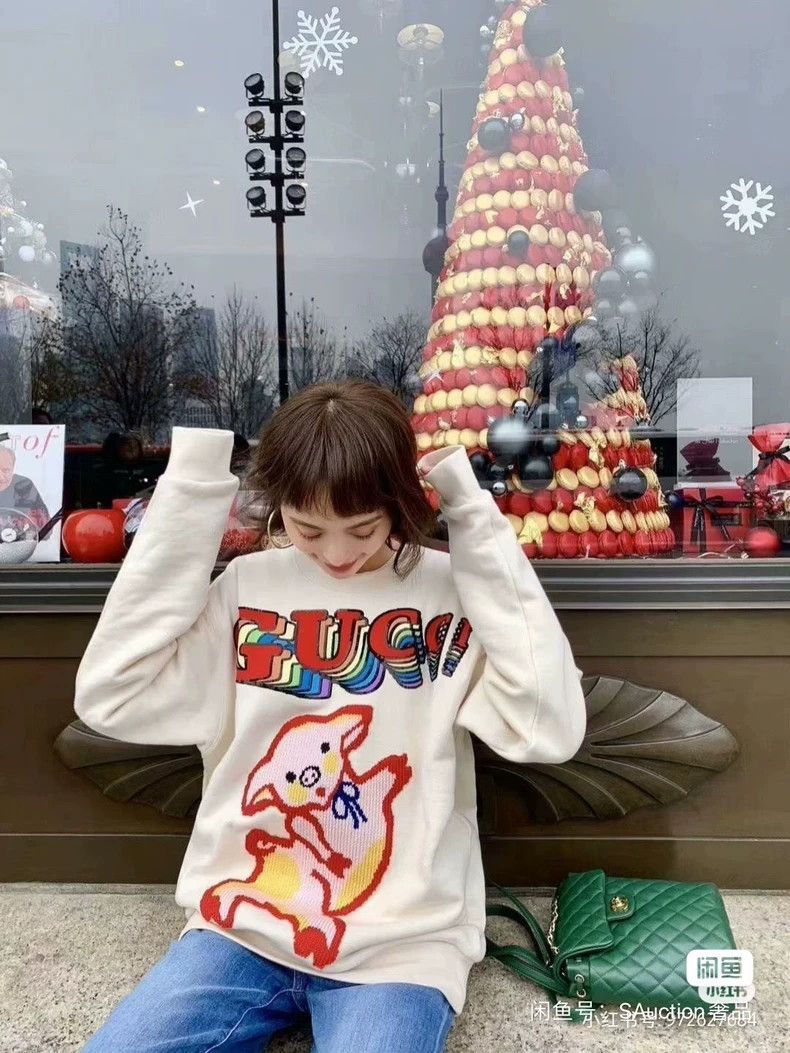 Gucci Gucci Year of the Pig Limited Knitted Piglet Sweatshirt 250 Size US L / EU 52-54 / 3 - 9 Thumbnail
