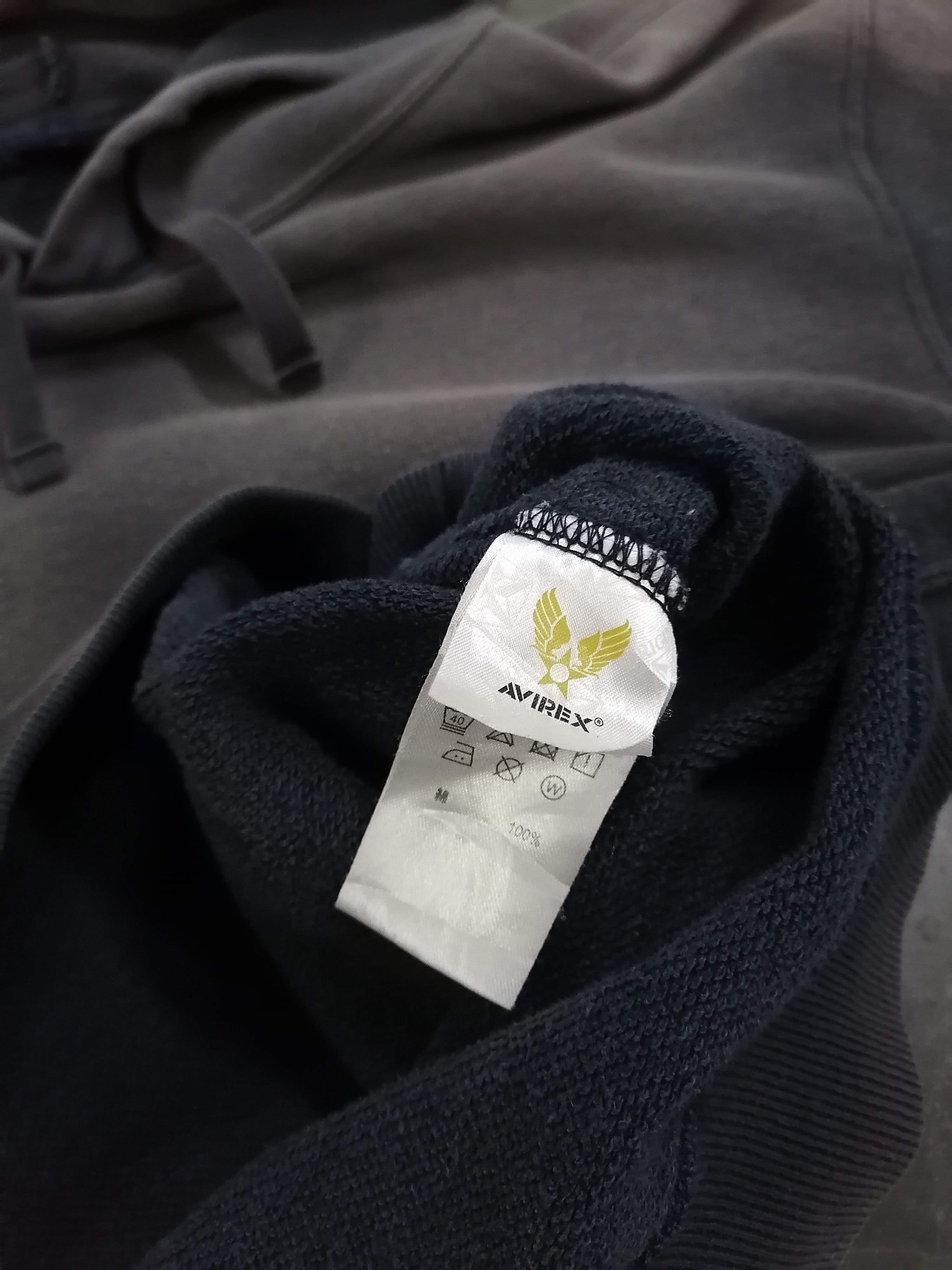 Vintage Trashed Faded Avirex MFG. Hoodies Size US M / EU 48-50 / 2 - 9 Thumbnail