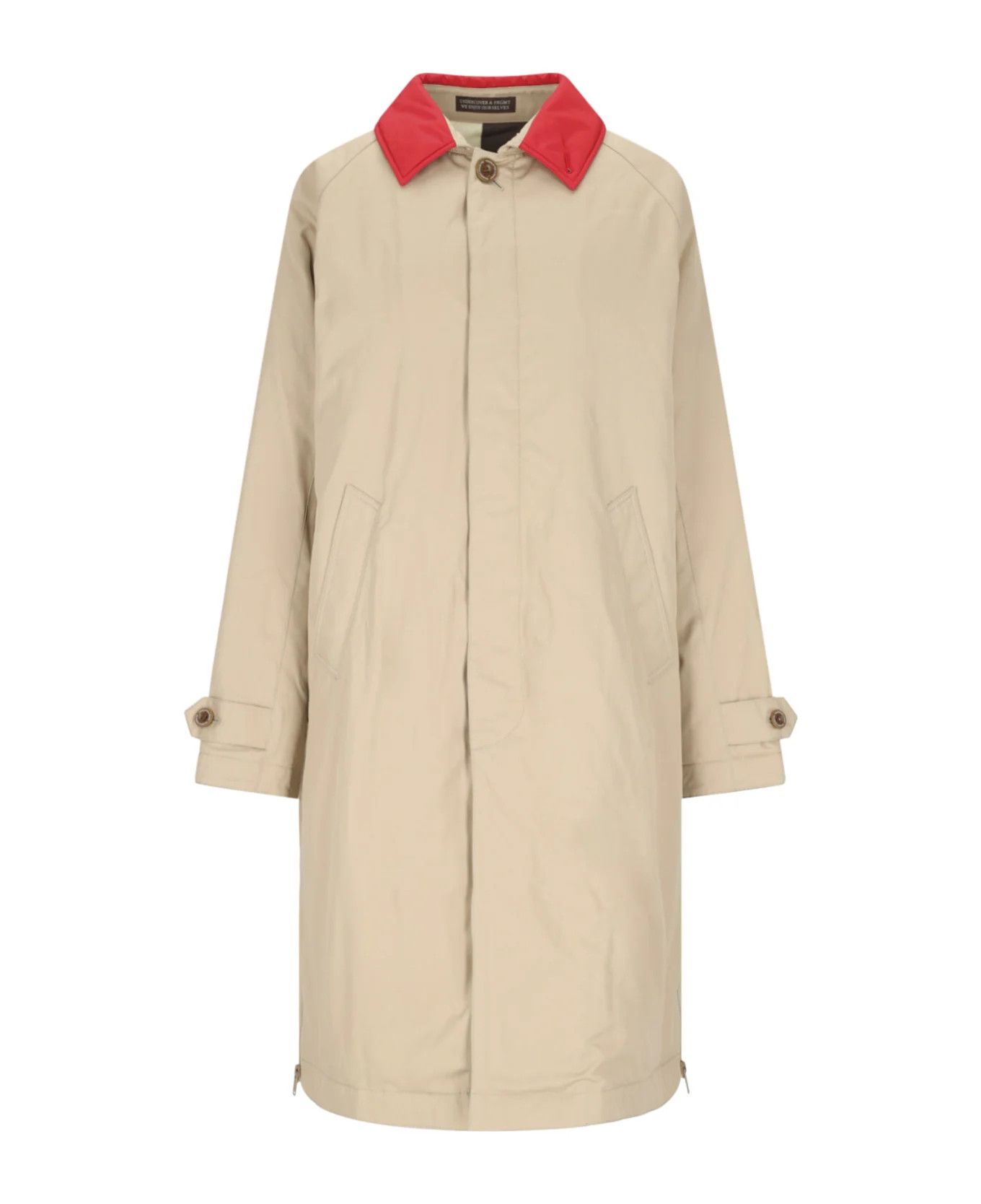 Undercover o1mle0824 Long Coat in Beige Size US L / EU 52-54 / 3 - 1 Thumbnail