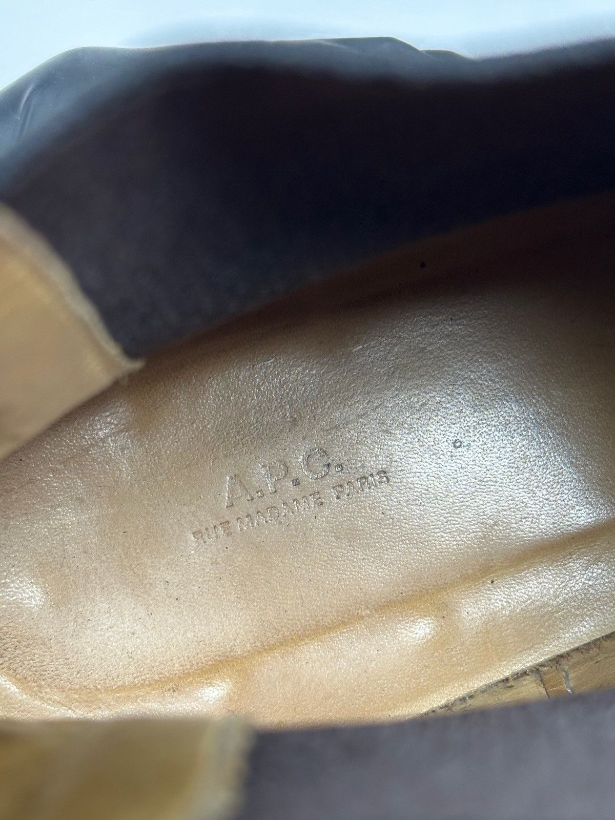 A.P.C. A.P.C Black Leather Chelsea Boots Size US 7 / EU 40 - 21 Thumbnail