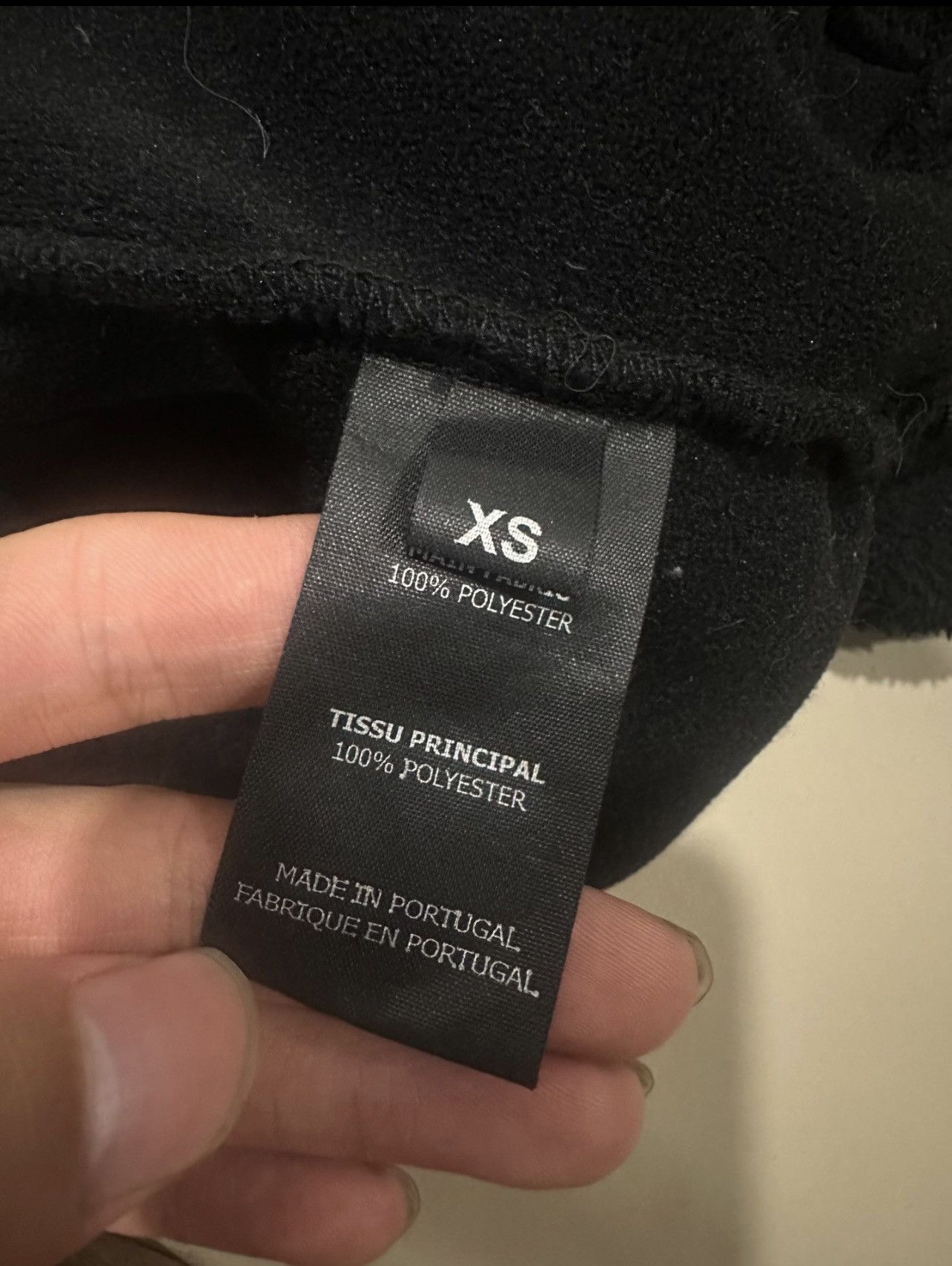 Vetements *RARE* Vetements SS19 Black Gimp Mask Bullet Fleece Hoodie Size US XS / EU 42 / 0 - 13 Thumbnail