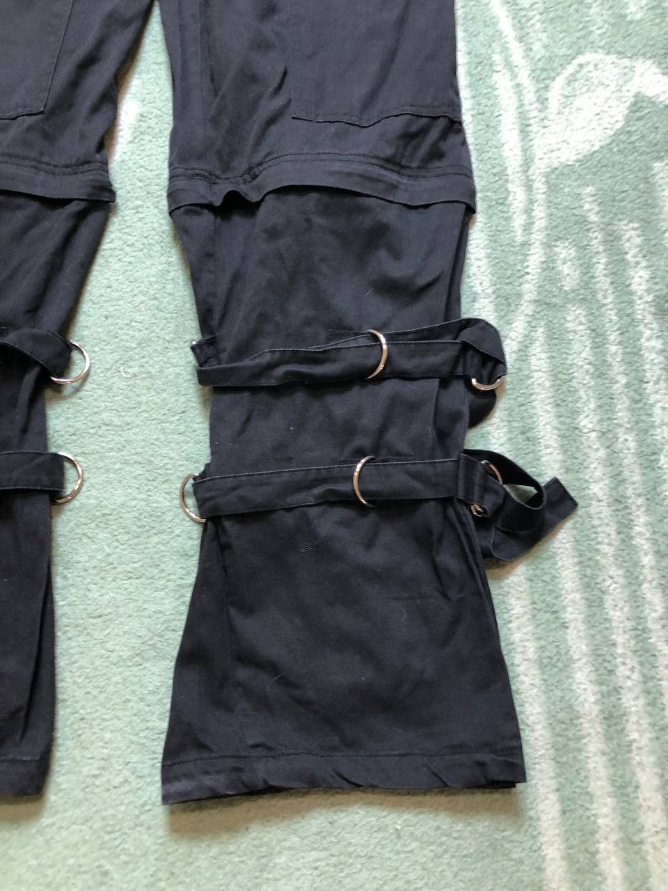 Vintage Vintage black denim pants Y2K Living Dead Souls Size US 38 / EU 54 - 8 Thumbnail
