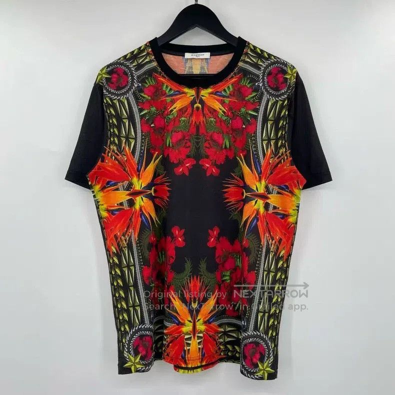 Givenchy Givenchy Floral Pattern Short Sleeve Size US S / EU 44-46 / 1 - 1 Thumbnail