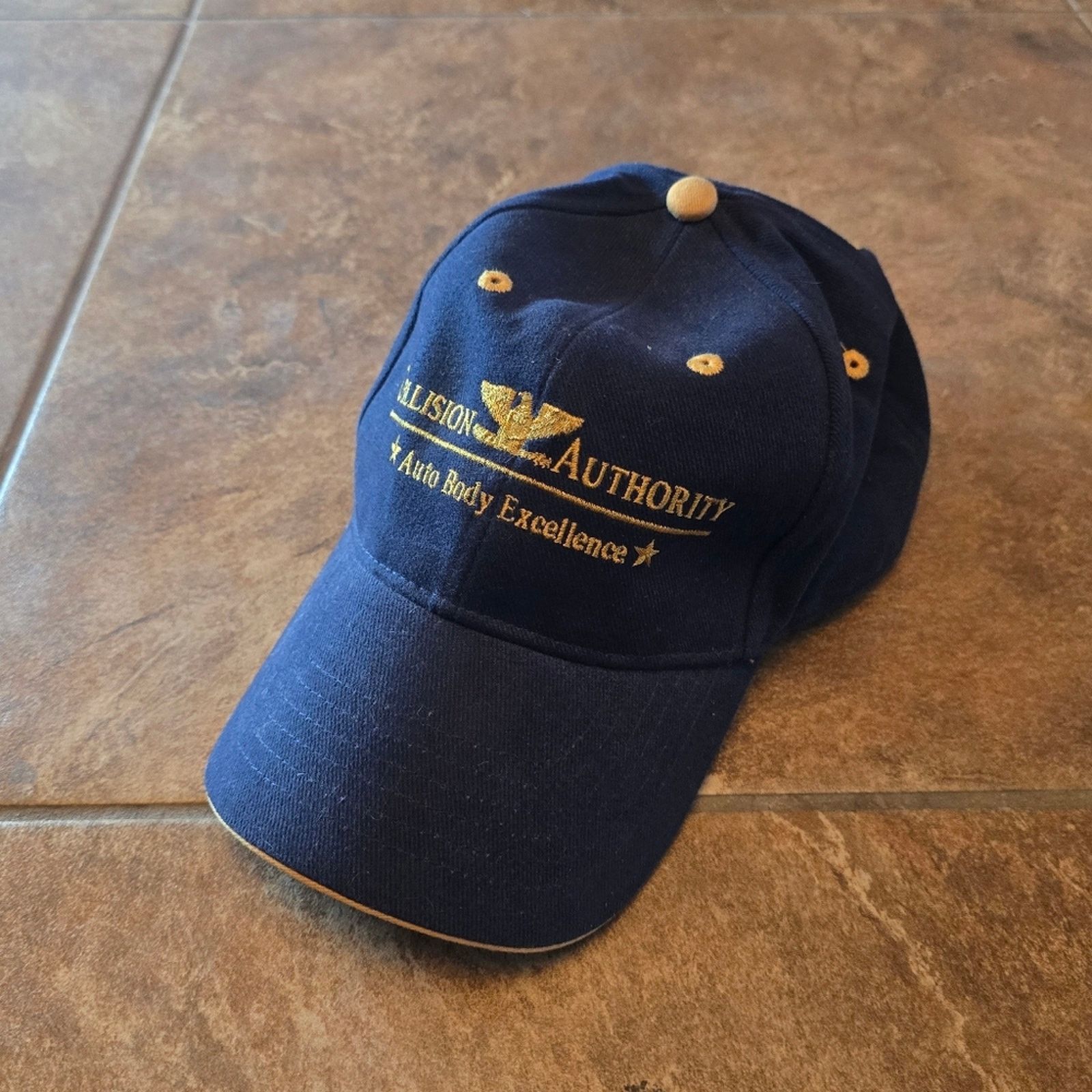 Other Navy Collision Authority Baseball Hat Size ONE SIZE - 1 Thumbnail