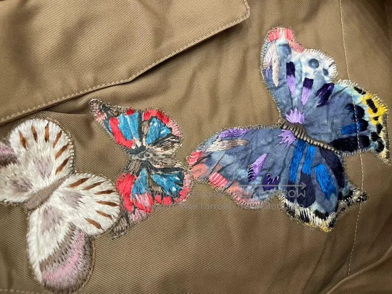 Valentino Valentino Butterfly embroidered shorts Size 41" - 8 Thumbnail