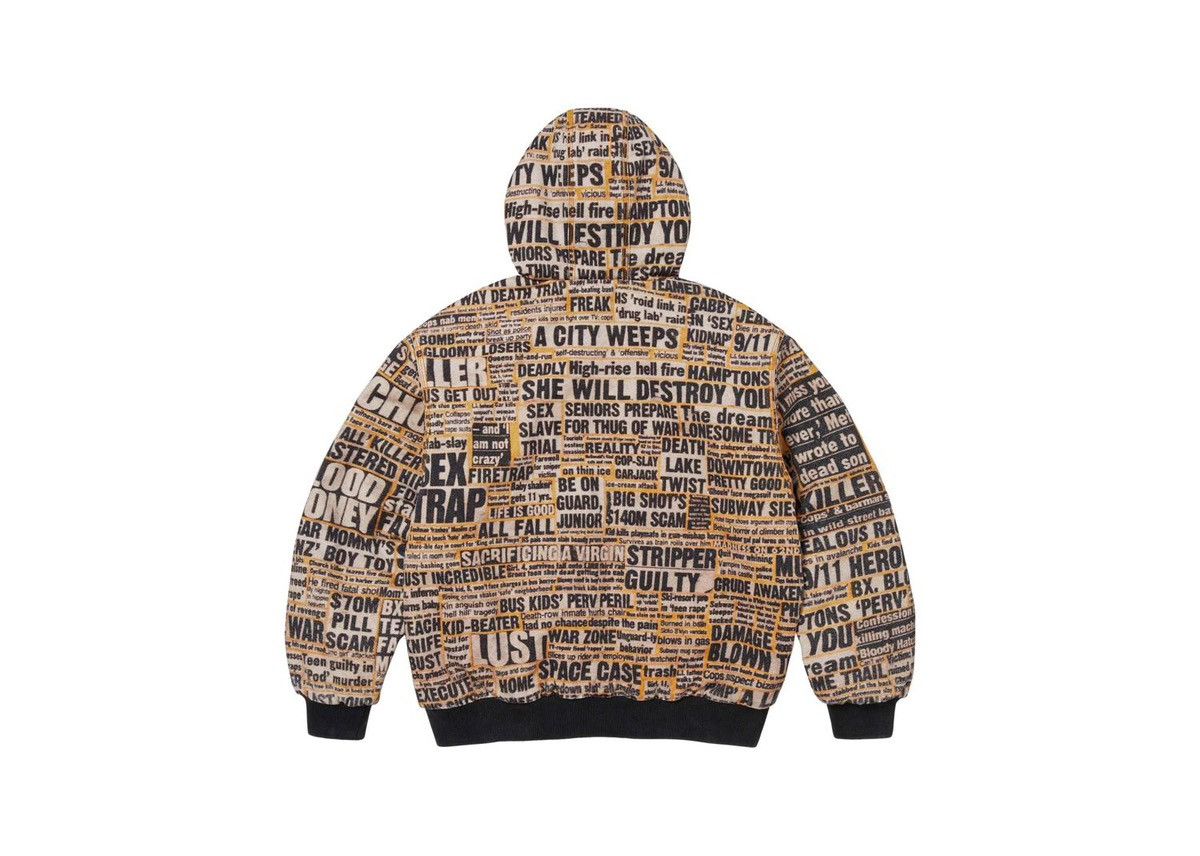 Supreme Supreme x Dash Snow Hooded Work Jacket Multi 25FW Medium Size US M / EU 48-50 / 2 - 3 Thumbnail