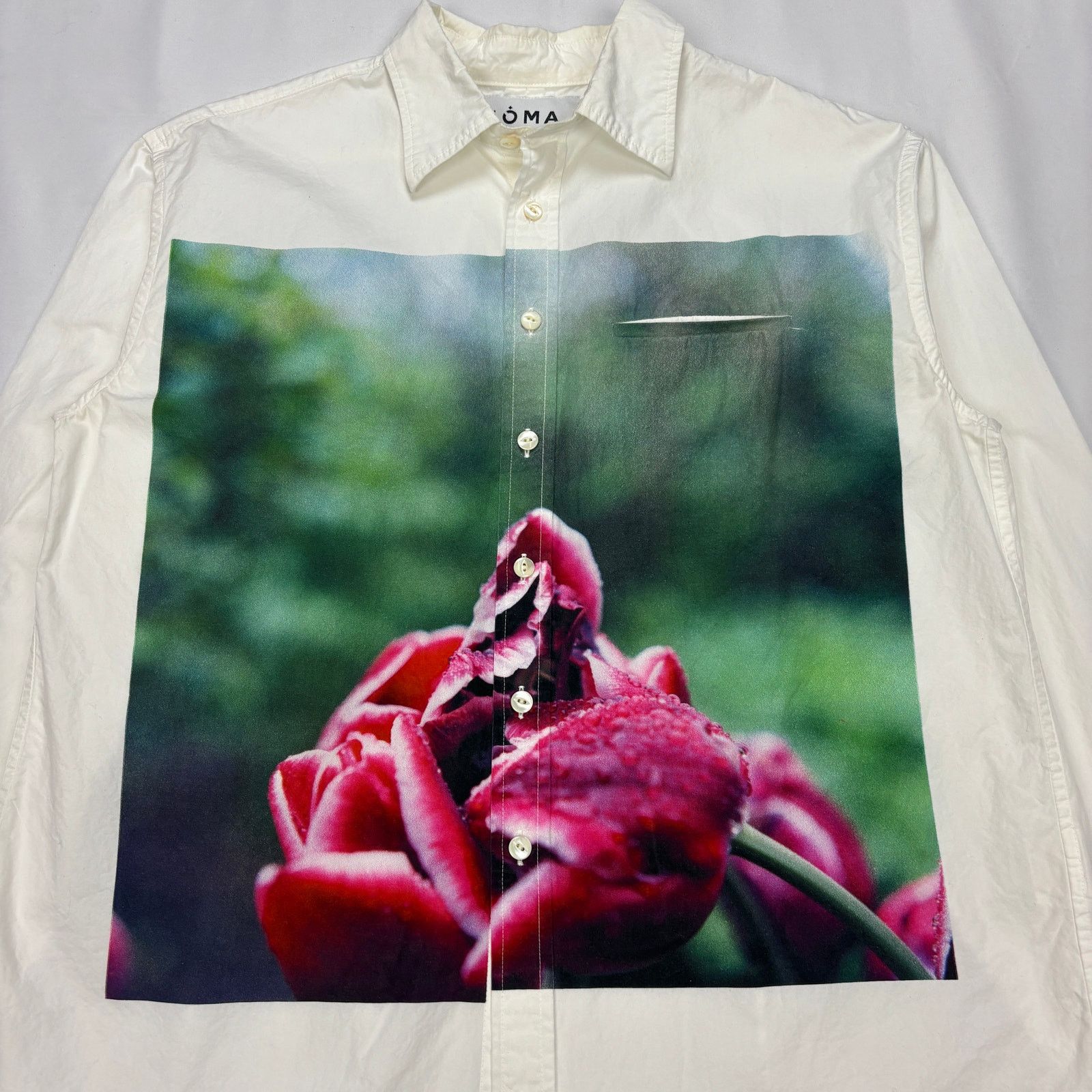 Japanese Brand × NOMA t.d Noma T.D. Button Up Rose Shirt Men's Medium/Large Japan Size US M / EU 48-50 / 2 - 2 Thumbnail