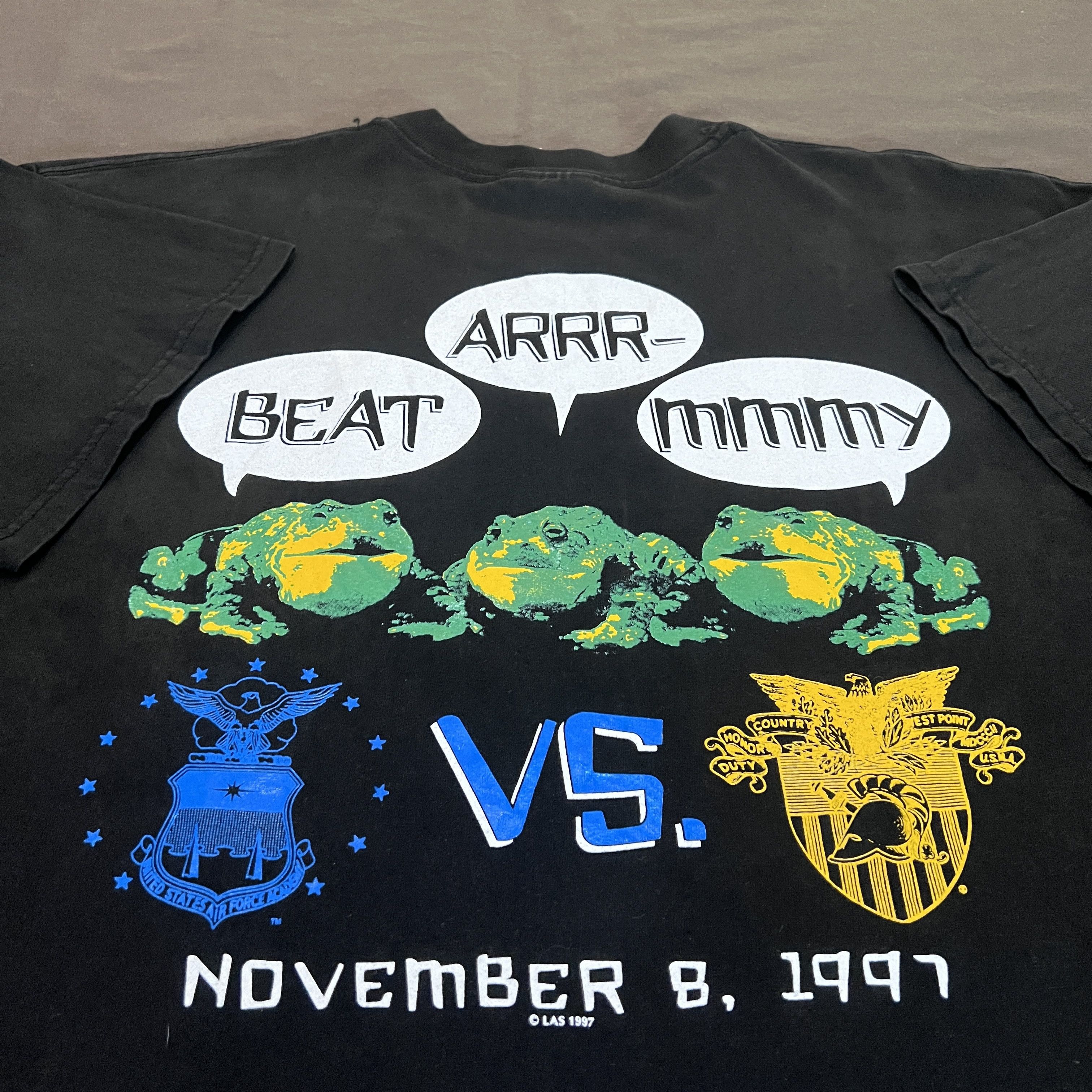 Vintage Vintage 90s Air Force Promo Tee XL Military 911 gun Size US XL / EU 56 / 4 - 1 Thumbnail
