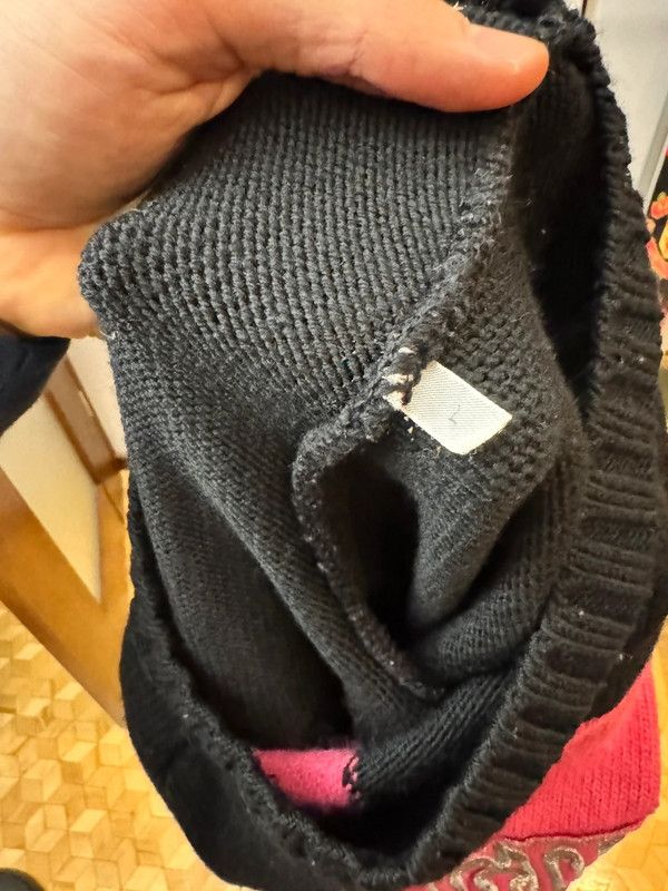 Iceberg × Vintage Vintage Iceberg Bad Girl Heart Pink Black Sweater L Size L / US 10 / IT 46 - 5 Thumbnail