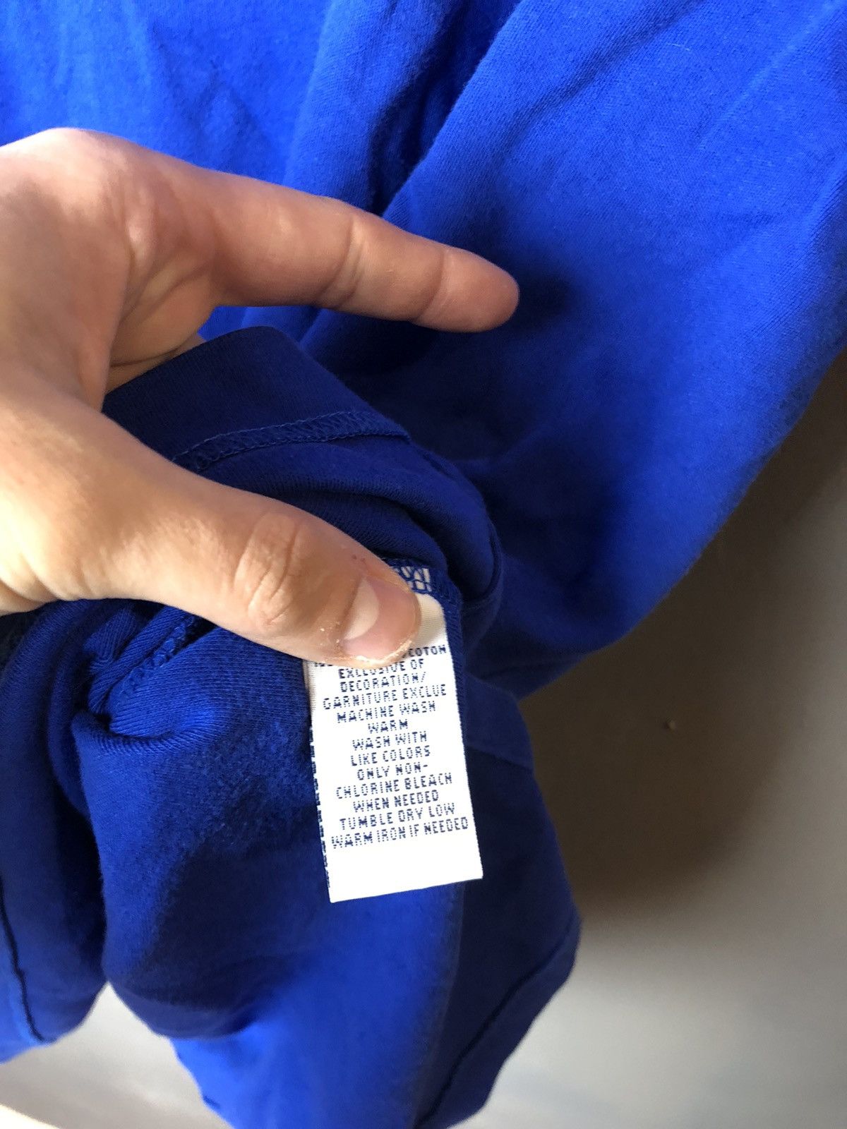Tommy Hilfiger Men’s Polo Tommy Hilfiger size L blue Size US L / EU 52-54 / 3 - 5 Thumbnail