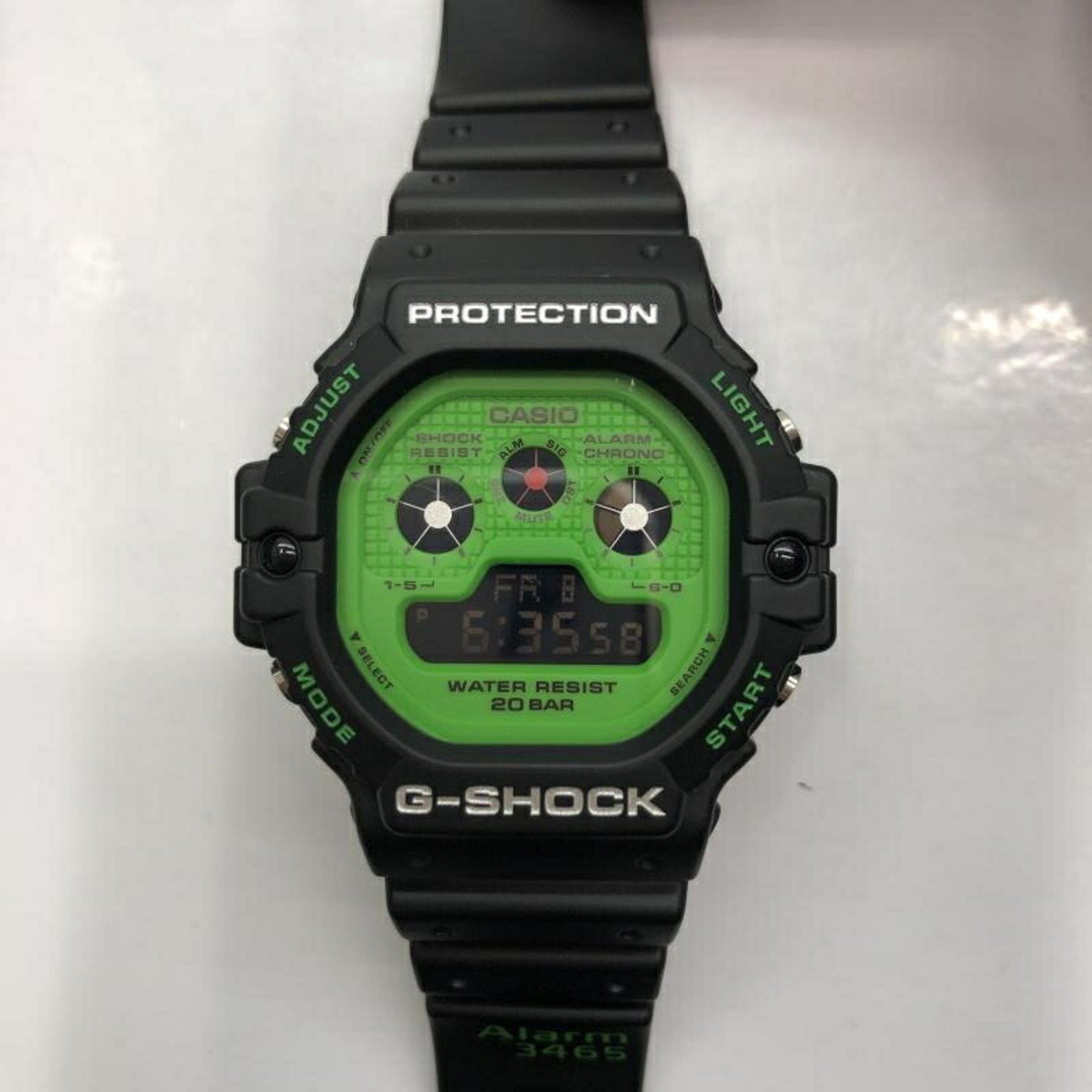 image of Casio G-Shock Watch Hot Rock Sounds Dw-5900Rs-1Jf in Black, Women's