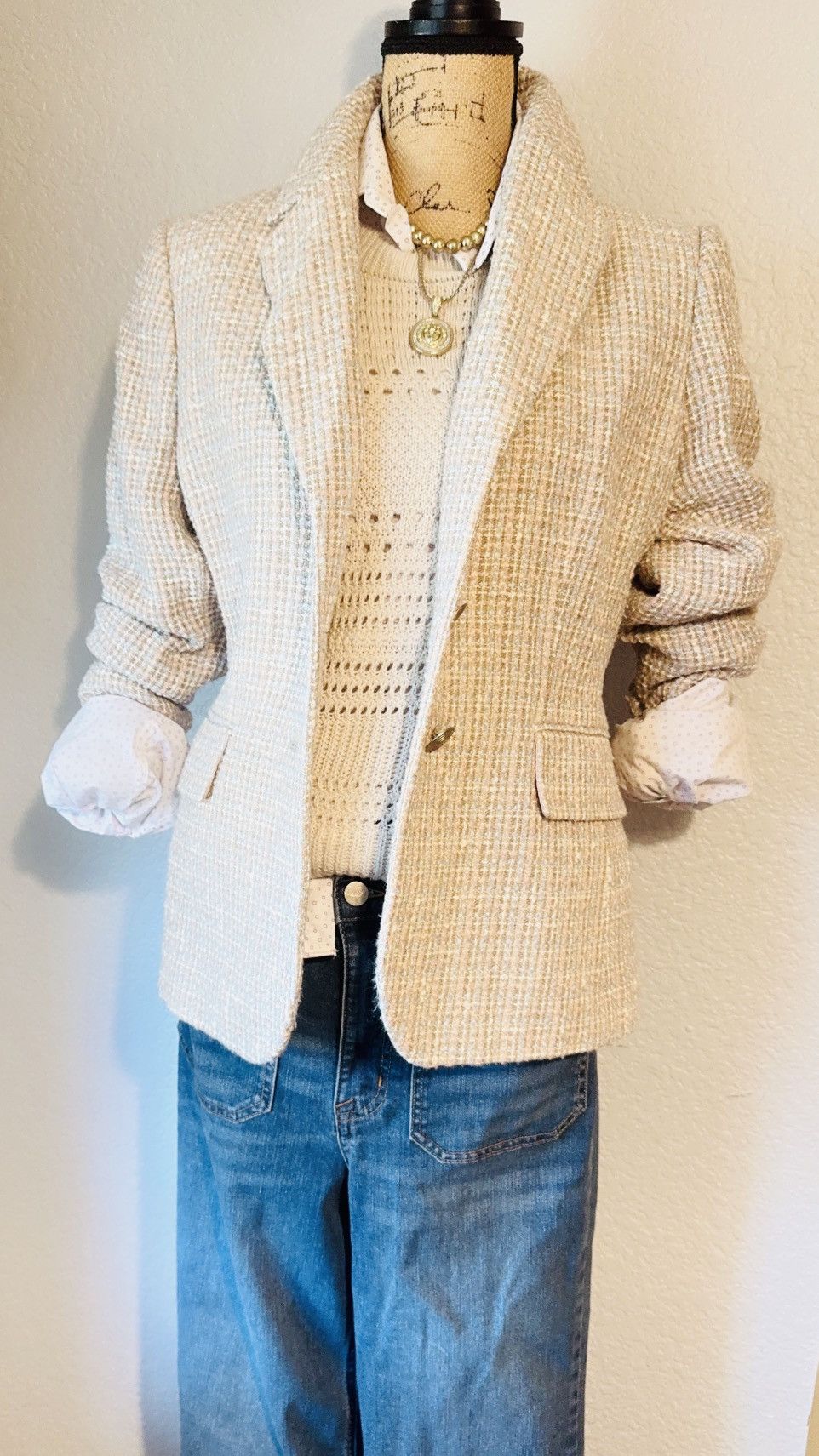 Magaschoni Open Stitch Top