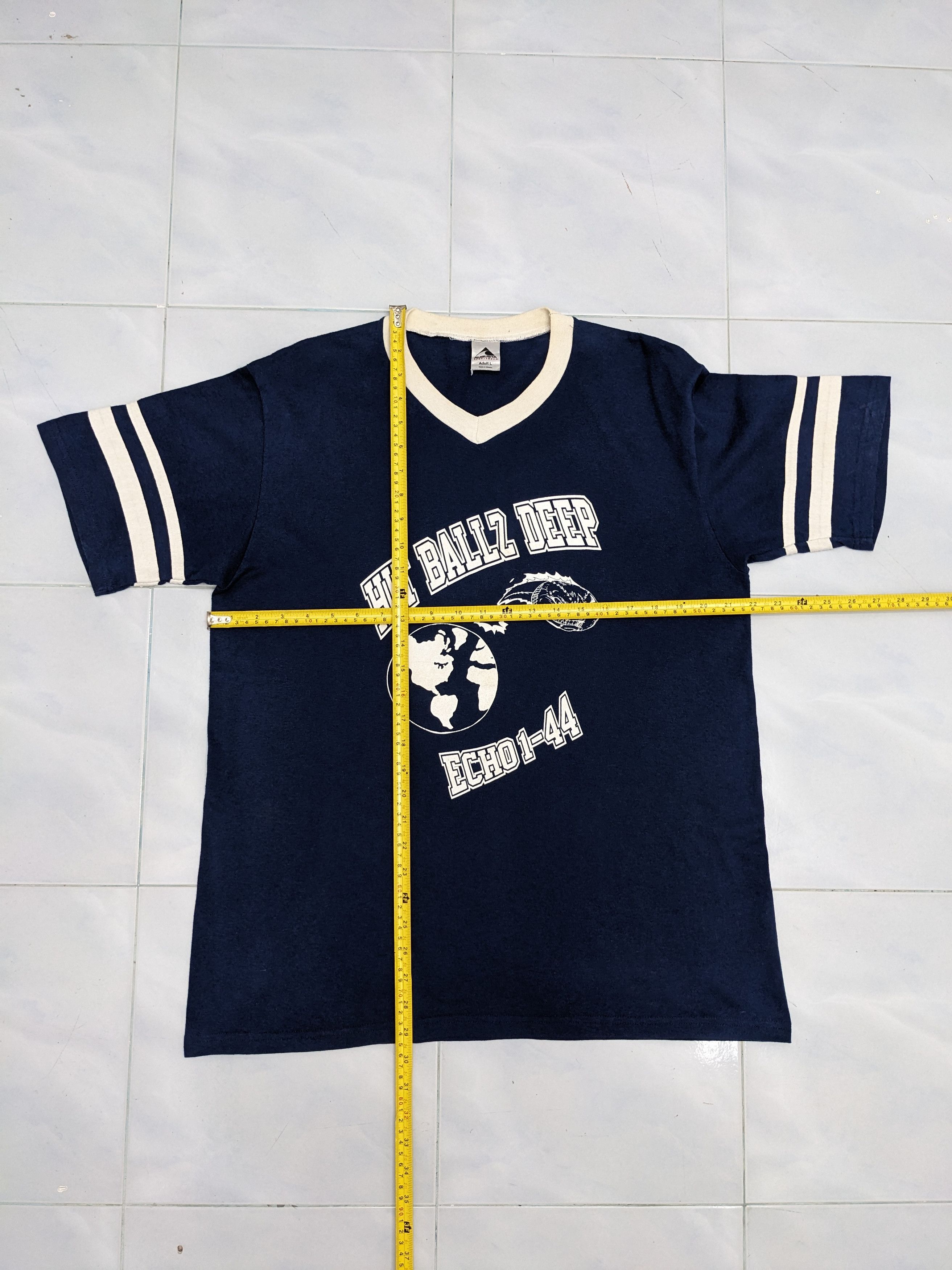 Augusta Sportswear VINTAGE HIT BALLZ DEEP ECHO 1-44 TEE Size US L / EU 52-54 / 3 - 6 Thumbnail