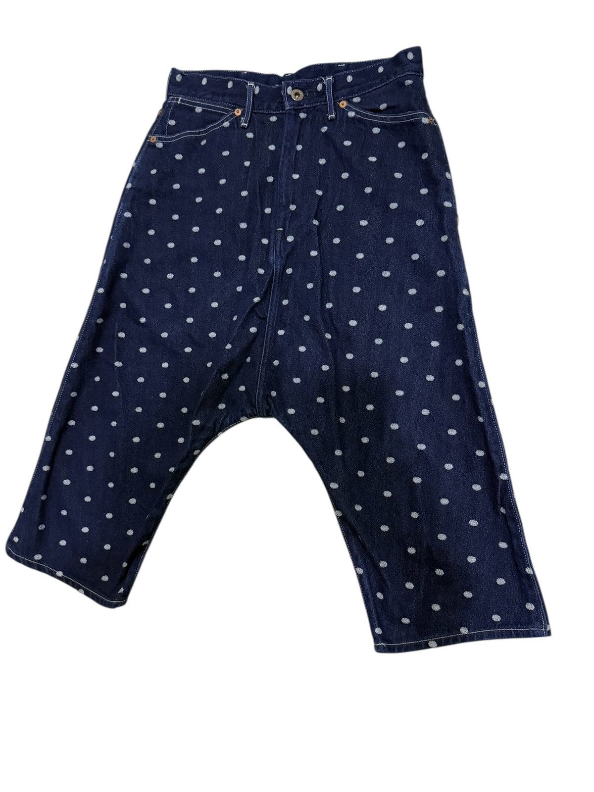 Japanese Brand × Kapital KAPITAL POLKA DOT DESIGN LONG RISE JAPAN CULTURE STYLE Size US 29 - 3 Thumbnail