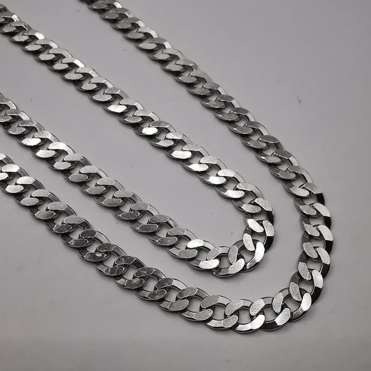 Sterling Silver Vintage Chain Necklece,925 Sterling Silver,Signed , 18,44g Size ONE SIZE - 7 Thumbnail