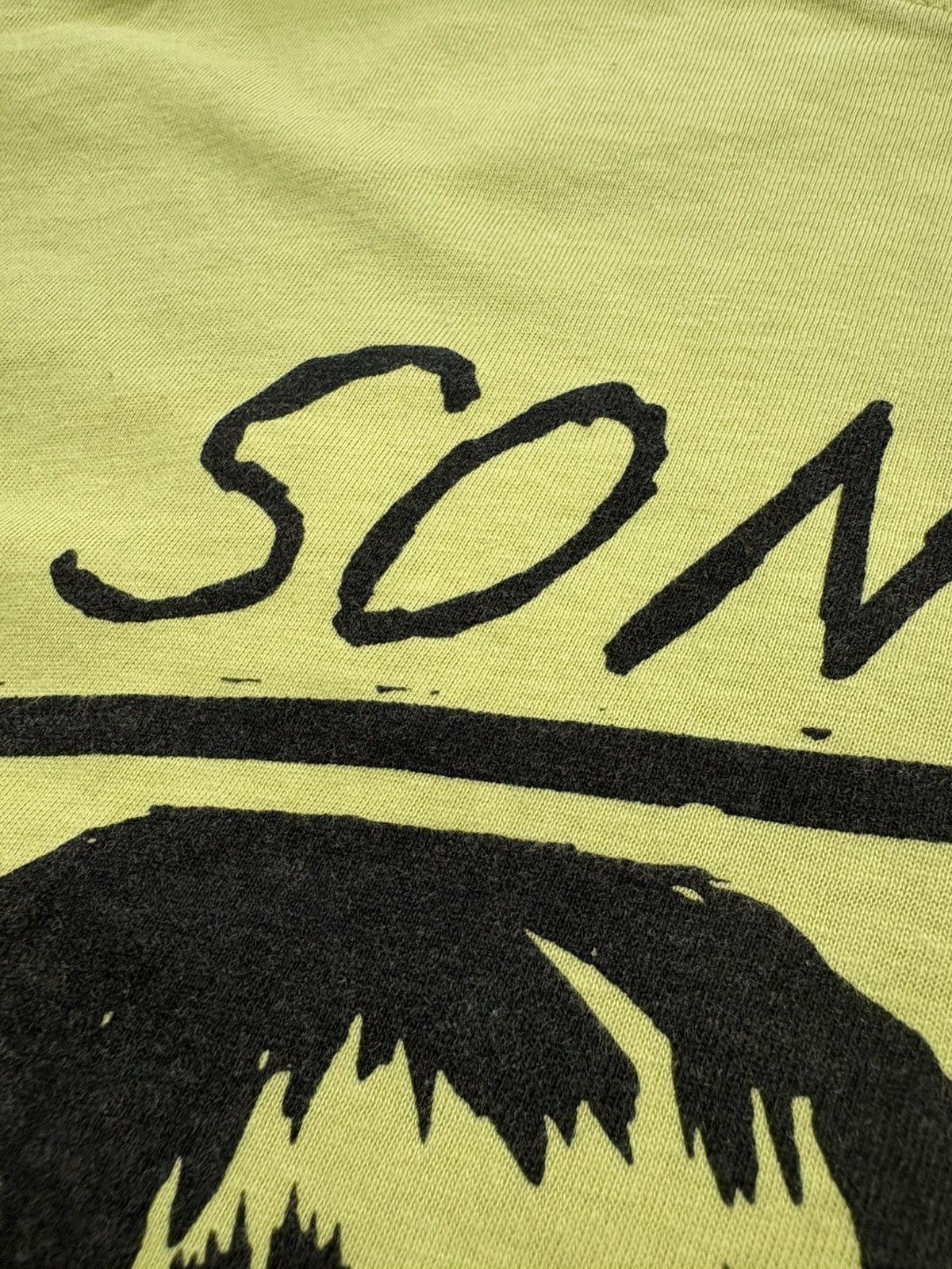 Band Tees Vintage 00s Sonic Youth Goo Album Tee Band Shirt Distressed Size US XL / EU 56 / 4 - 9 Thumbnail
