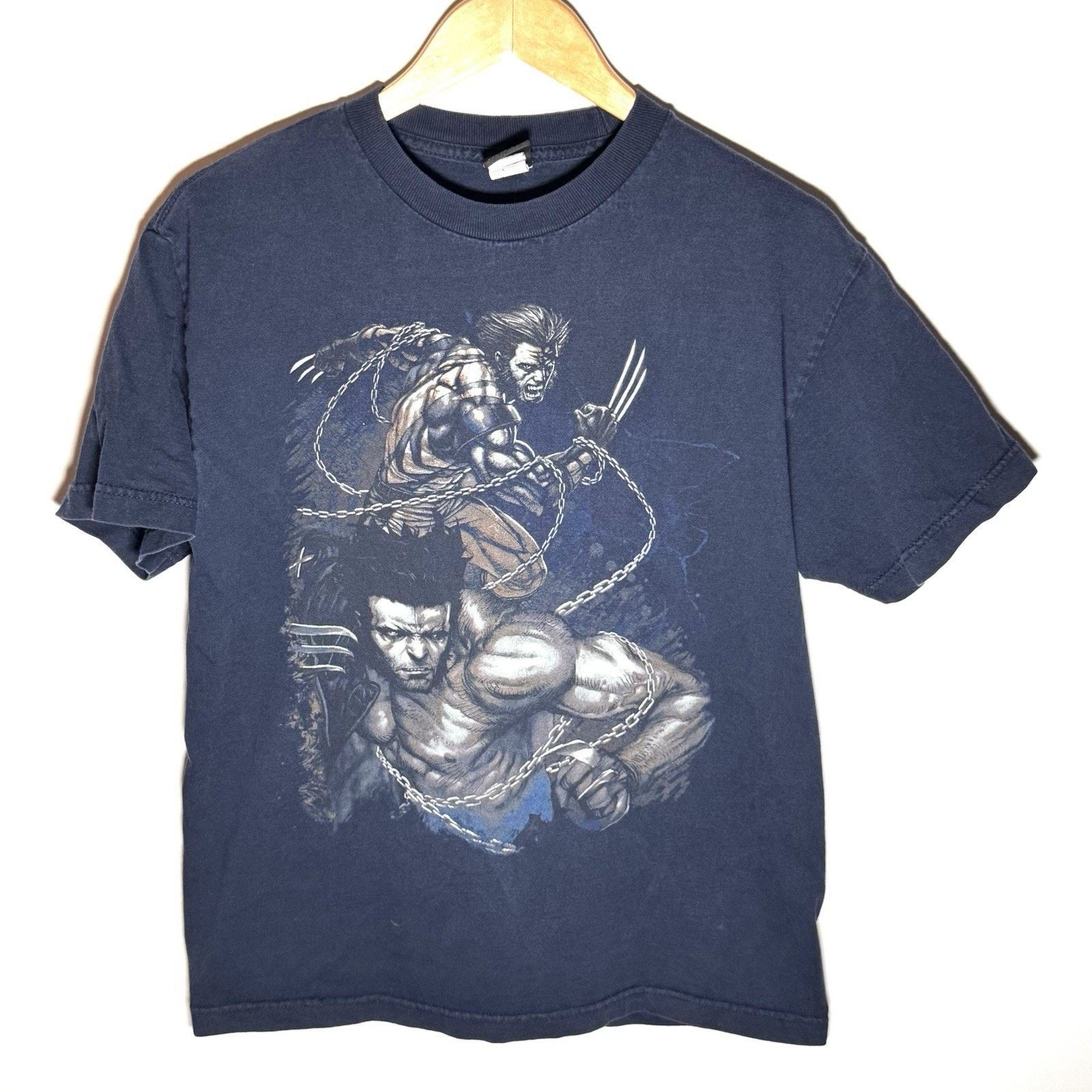 Mad Engine × Vintage Vintage Wolverine X-Men Marvel Graphic T-Shirt Logan Med Size US M / EU 48-50 / 2 - 1 Thumbnail