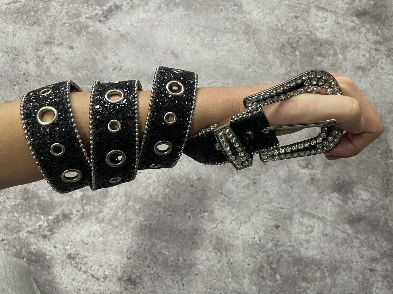 Japanese Brand × Vintage Women Waist Belt Eyelet Belt for Jeans Pants Girl Belt Y2K Size ONE SIZE - 2 Thumbnail