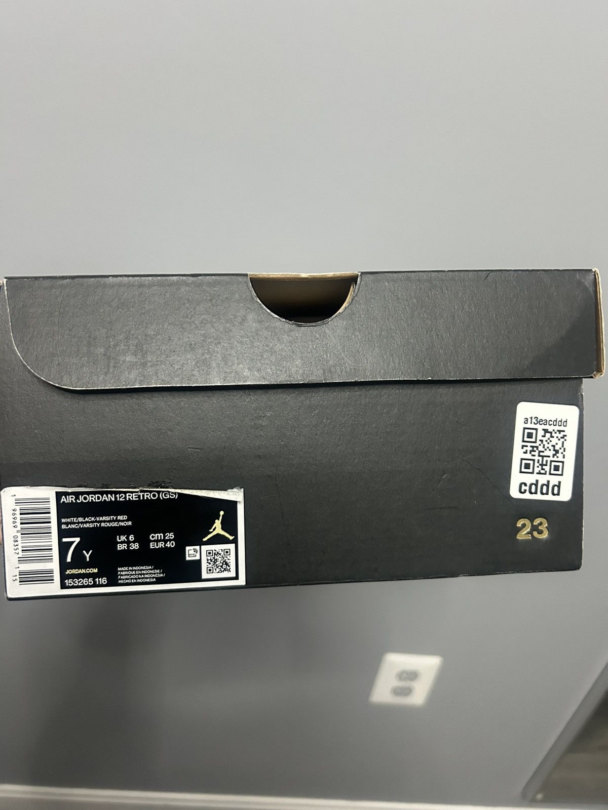 Jordan Brand Jordan 12 “Cherry” Size US 7 / EU 40 - 7 Thumbnail