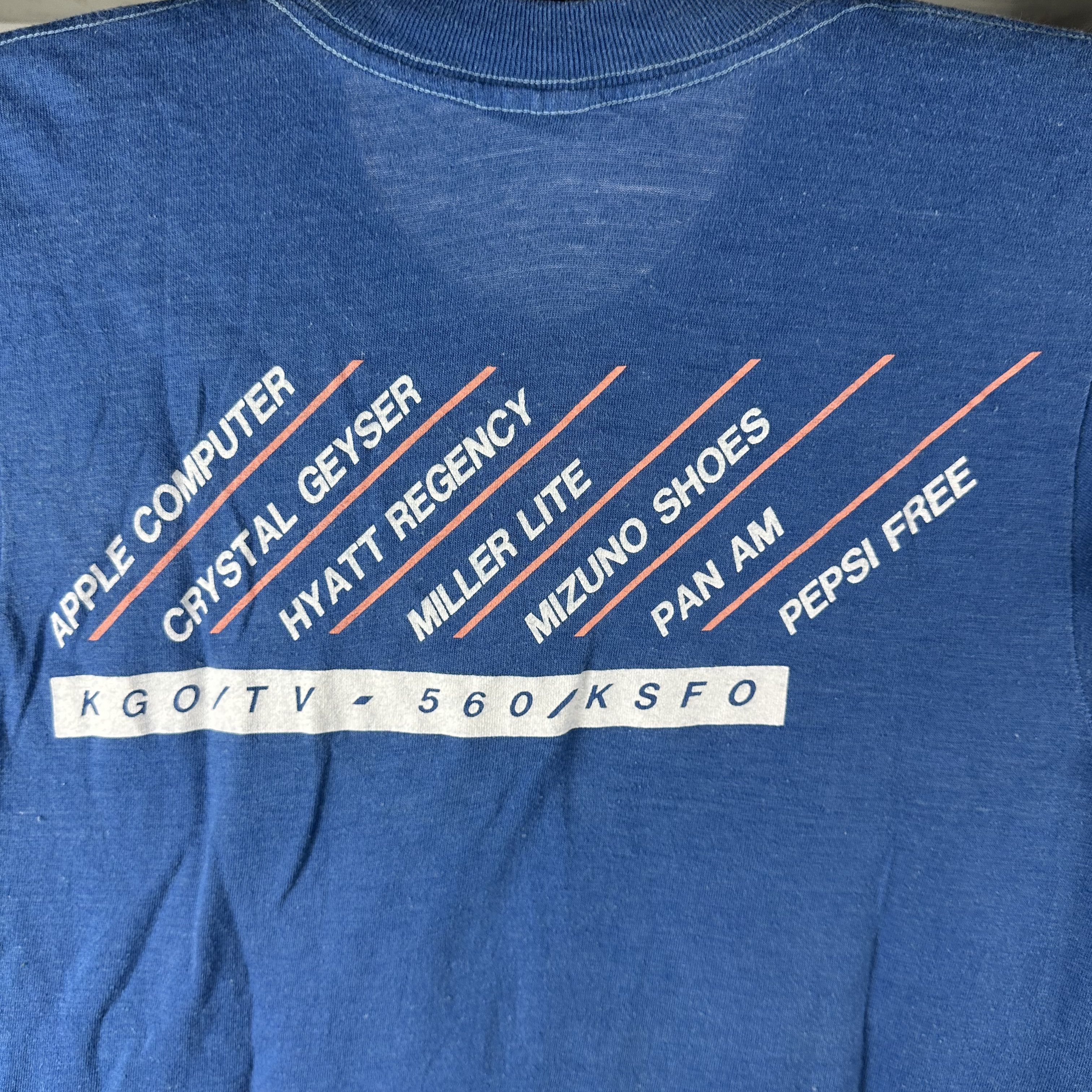 Vintage Vintage 1983 Bay to Breakers San Francisco Examiner T-shirt Size US XS / EU 42 / 0 - 4 Thumbnail