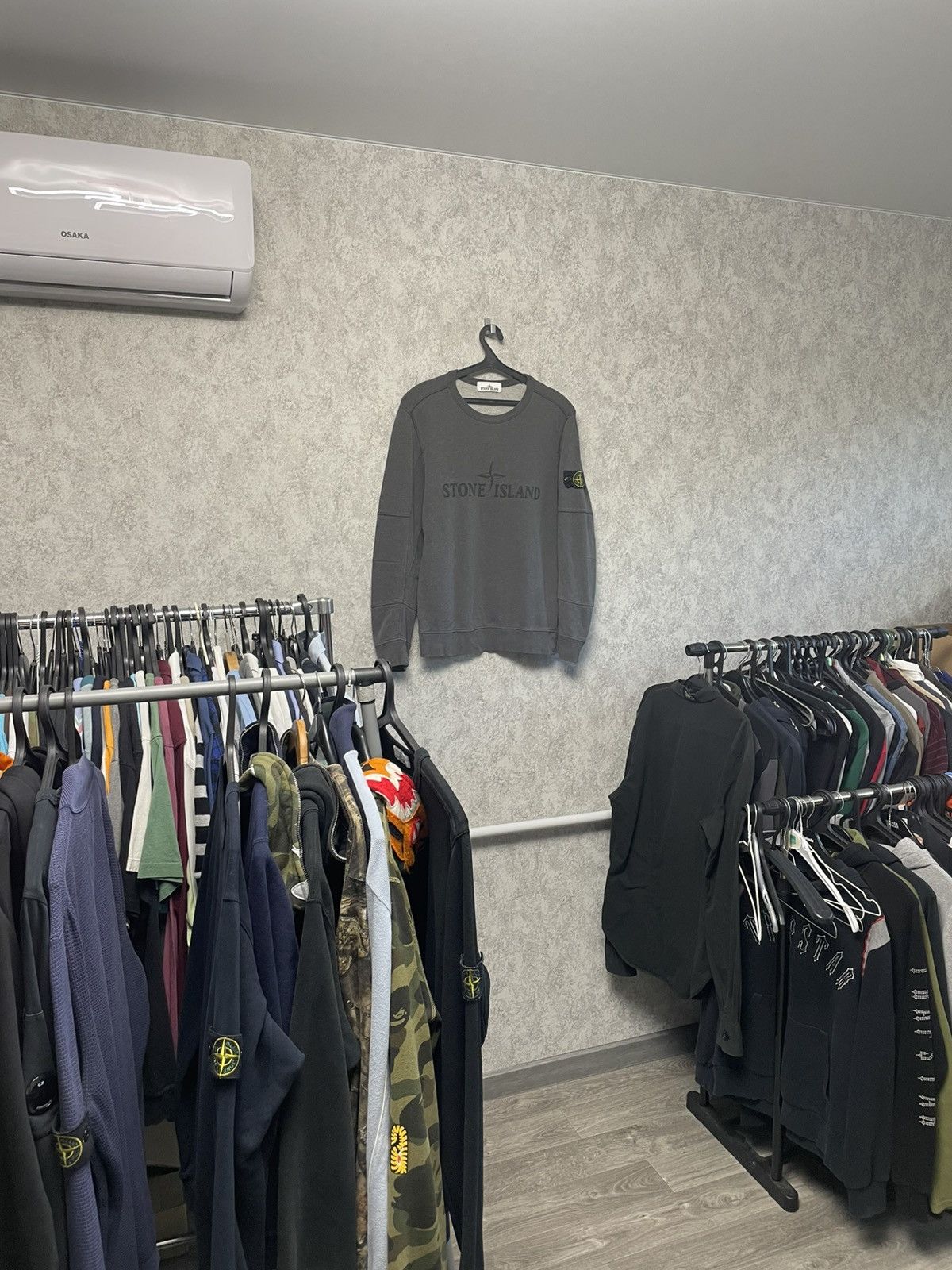 Stone Island Stone Island Big Embroidered Logo With Patch Sweatshirt Size US S / EU 44-46 / 1 - 25 Thumbnail