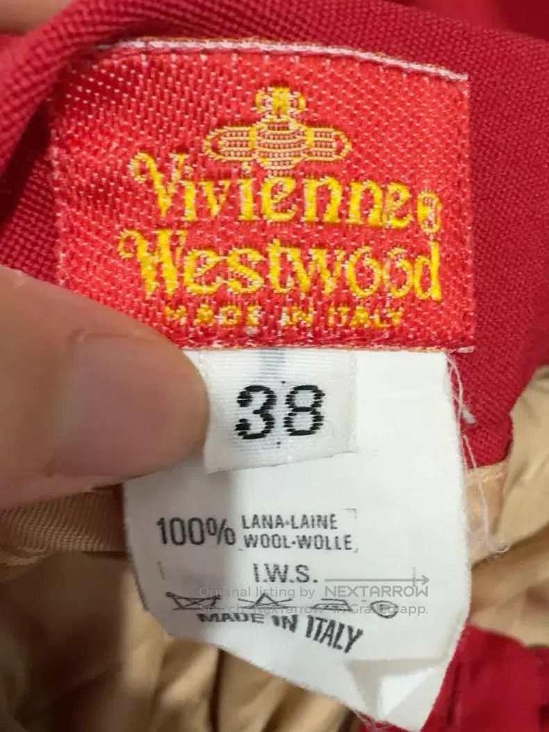 Vivienne Westwood Vivienne Westwood 90's rare red dress Size 25" / US 0 / IT 36 - 7 Thumbnail