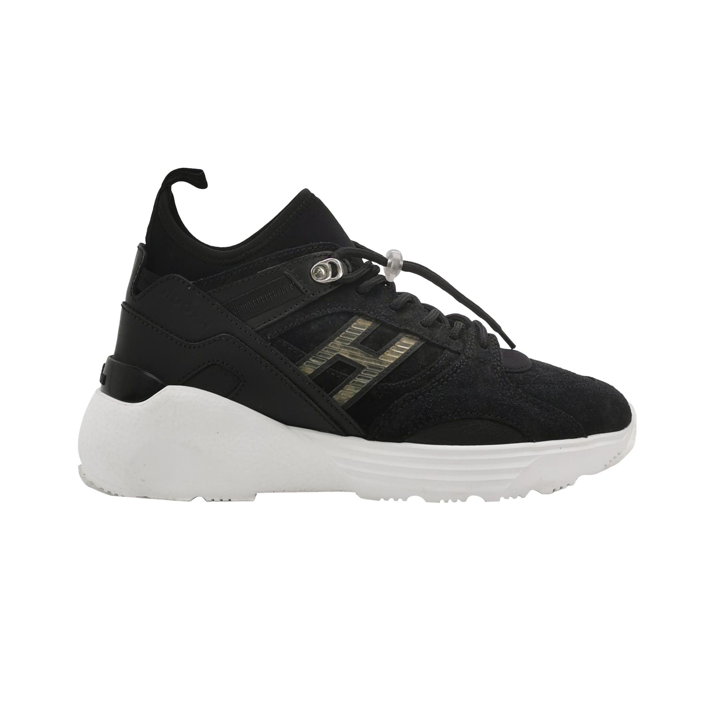 Hogan Hogan Black Suede Low-Top Sneakers EU 39 Size US 6 / EU 39 - 1 Thumbnail