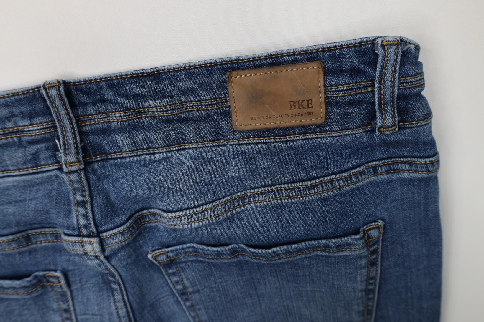 Vintage Buckle BKE Victoria Universal Fit Mid Rise Skinny Jeans Size 33" - 13 Thumbnail