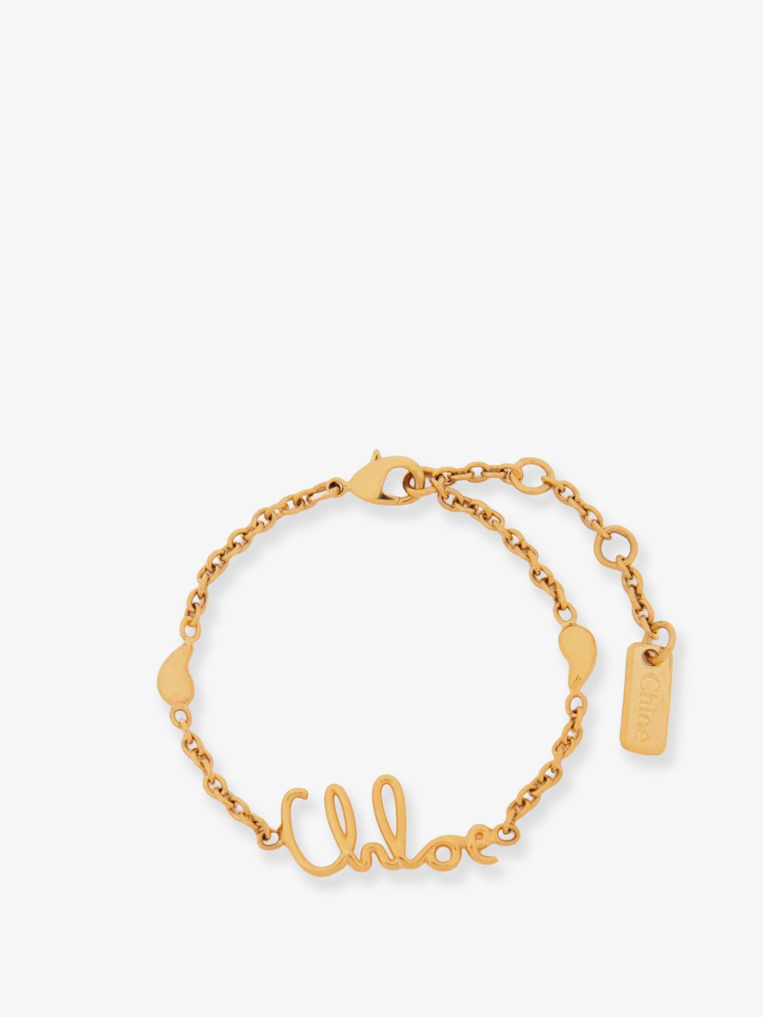 Chloe Chloe Iconic Brass Bracelet Size ONE SIZE - 1 Thumbnail