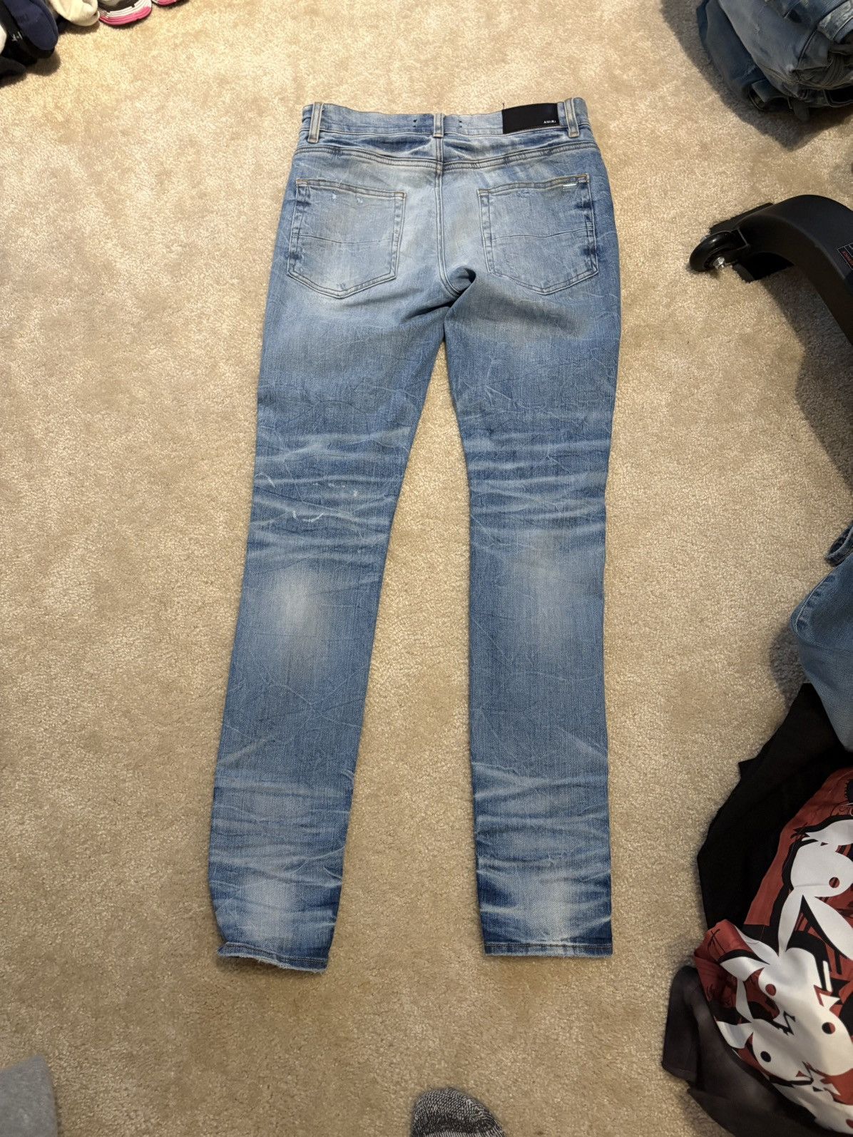 Amiri Amiri distressed jeans Size US 32 / EU 48 - 6 Thumbnail