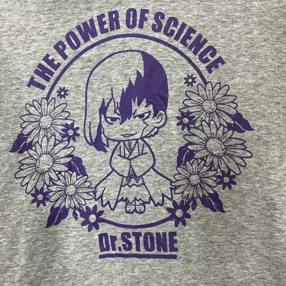 Anime Dr Stone The Power Of Science Big Logo Pullover Hoodie Size US M / EU 48-50 / 2 - 5 Thumbnail