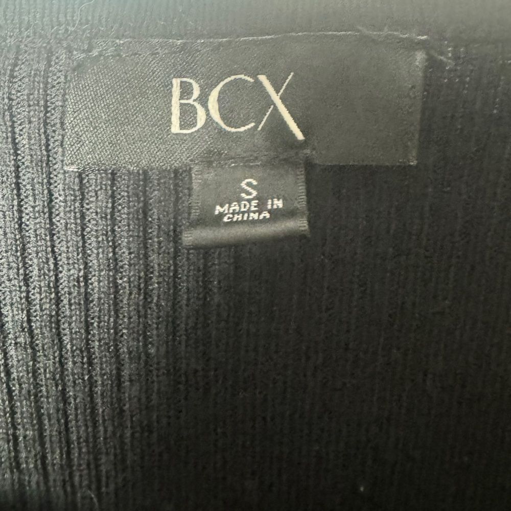 Other BCX SZ S black ribbed sweater dress Size S / US 4 / IT 40 - 4 Thumbnail